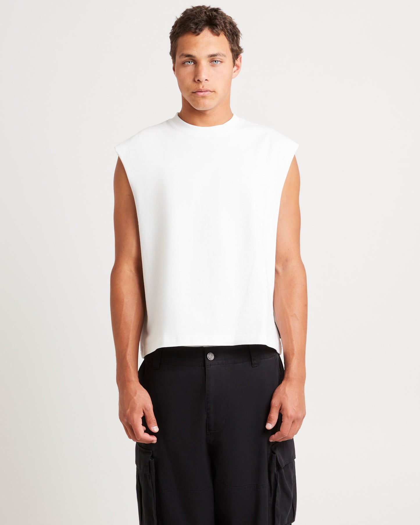 Box Sleeveless T-Shirt