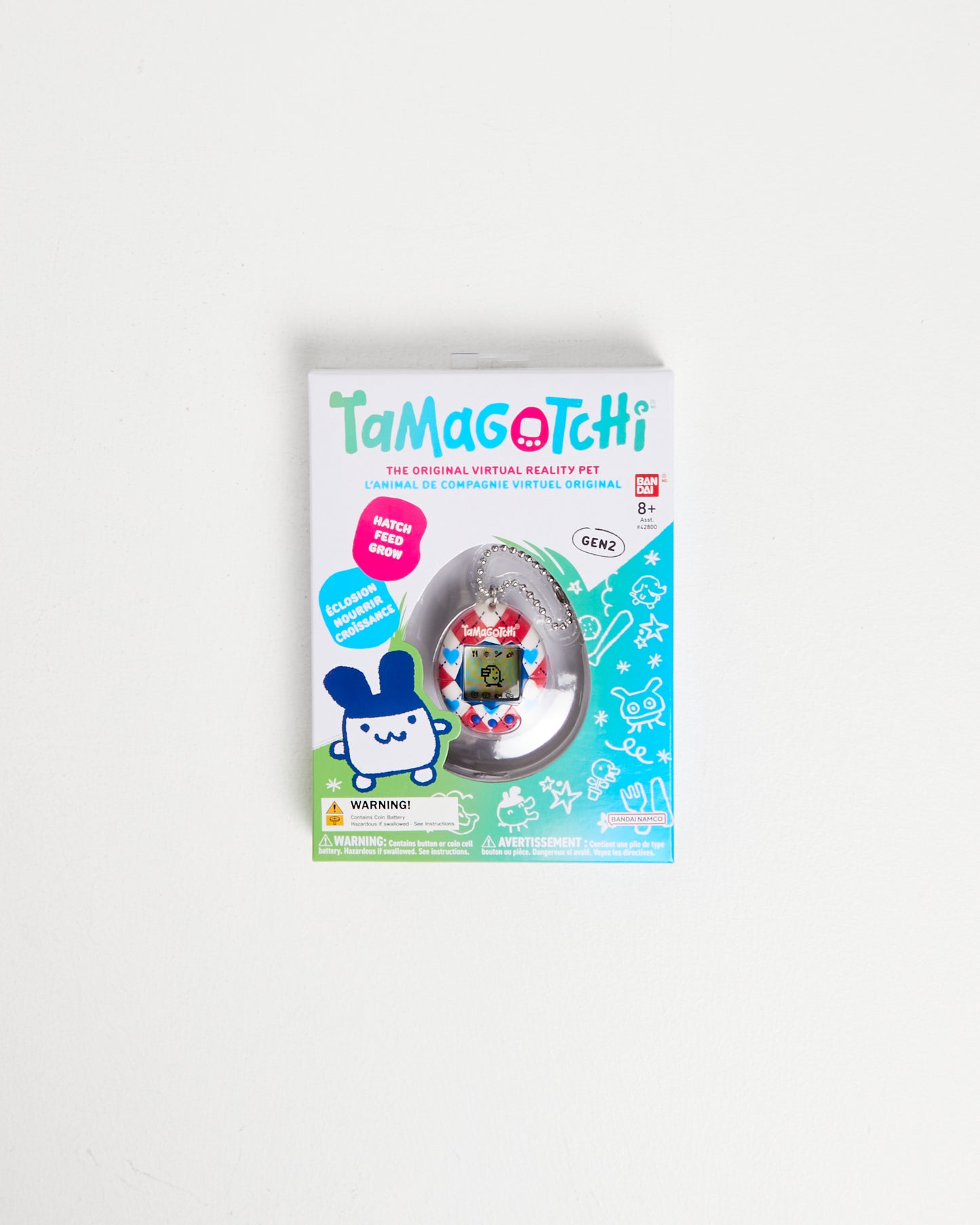 TAMAGOTCHI ORIGINAL ARGYLE HEART