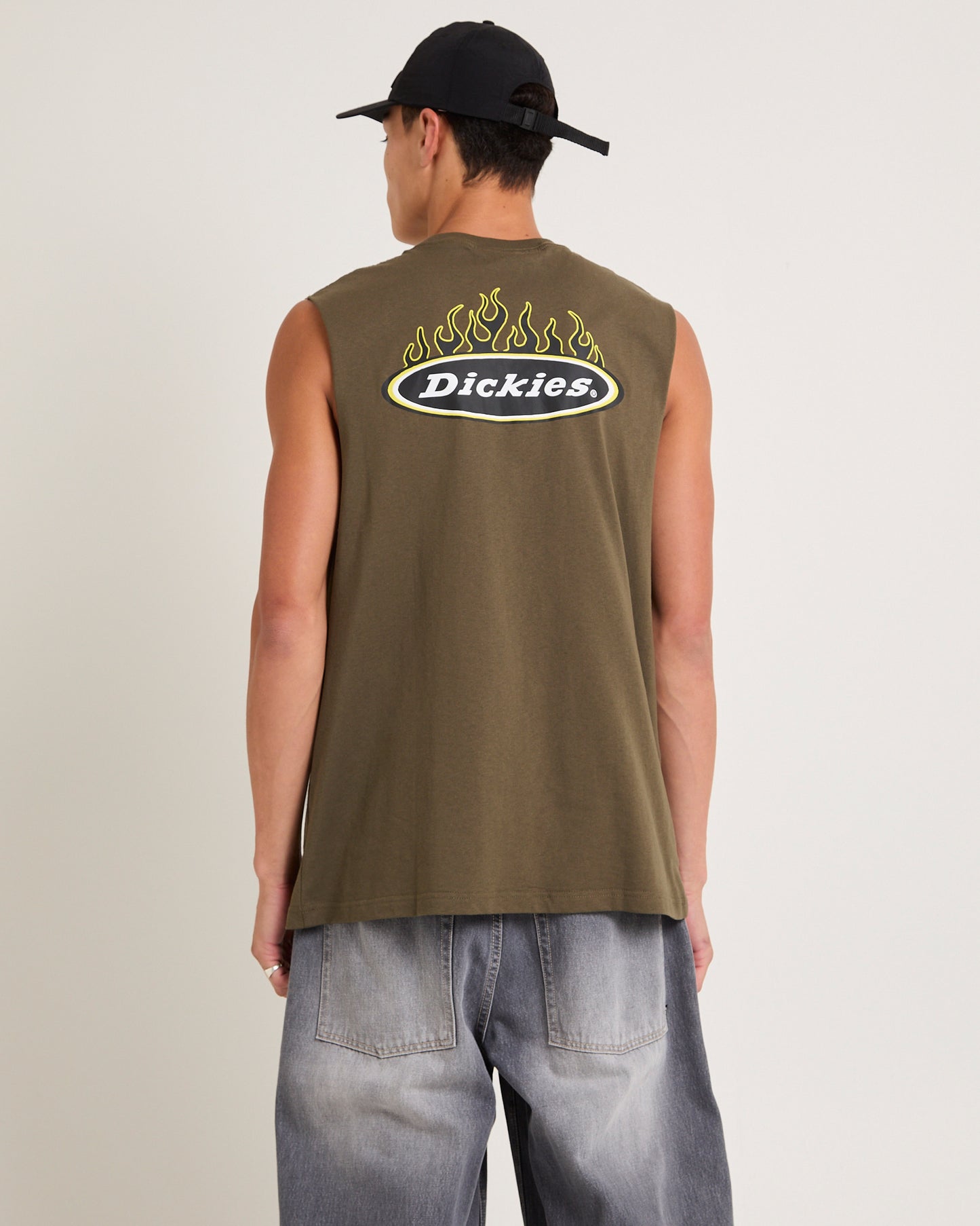 Fire Boy Muscle Tank Top