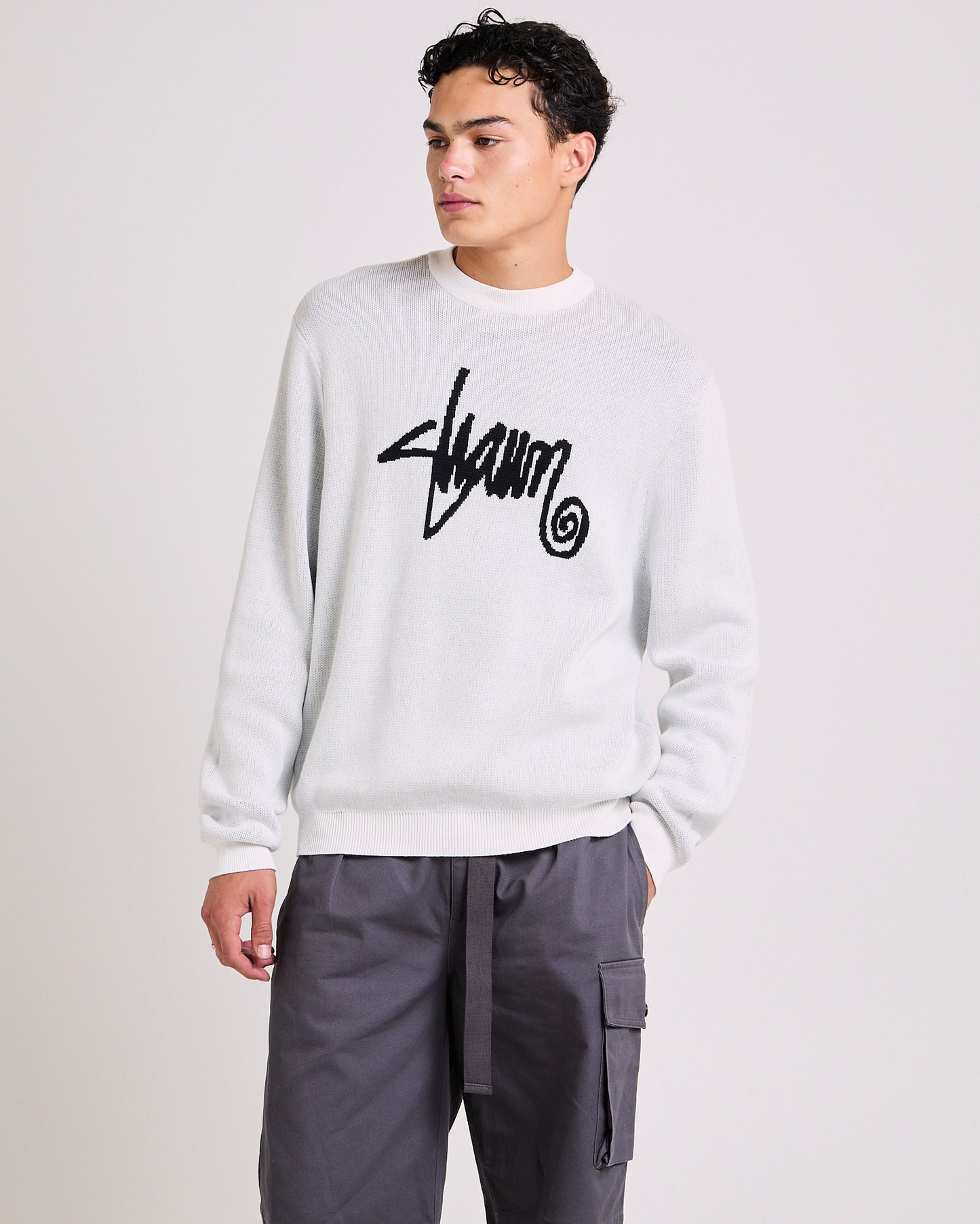 Shawn Script Sweater
