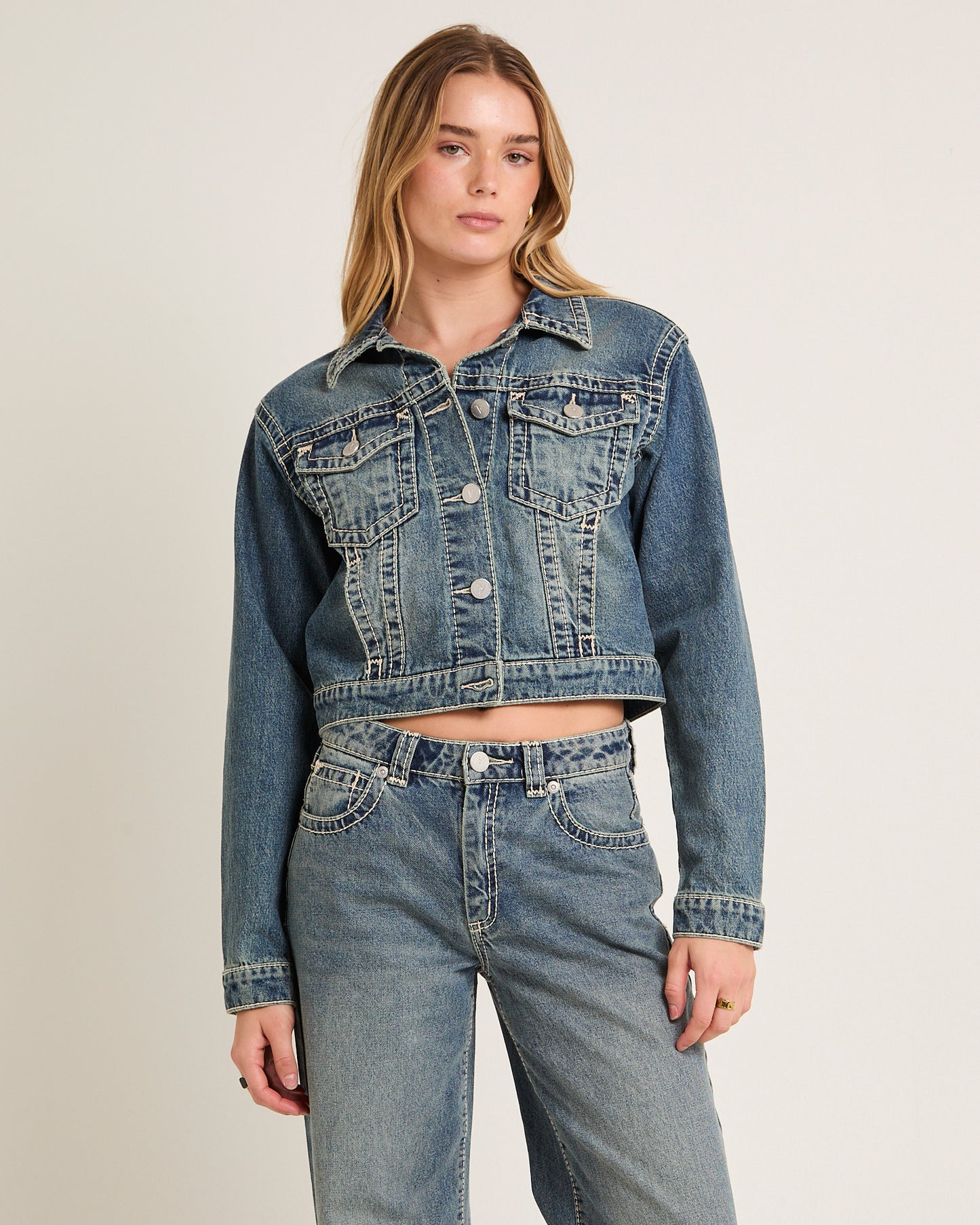 Denim Jacket Amber
