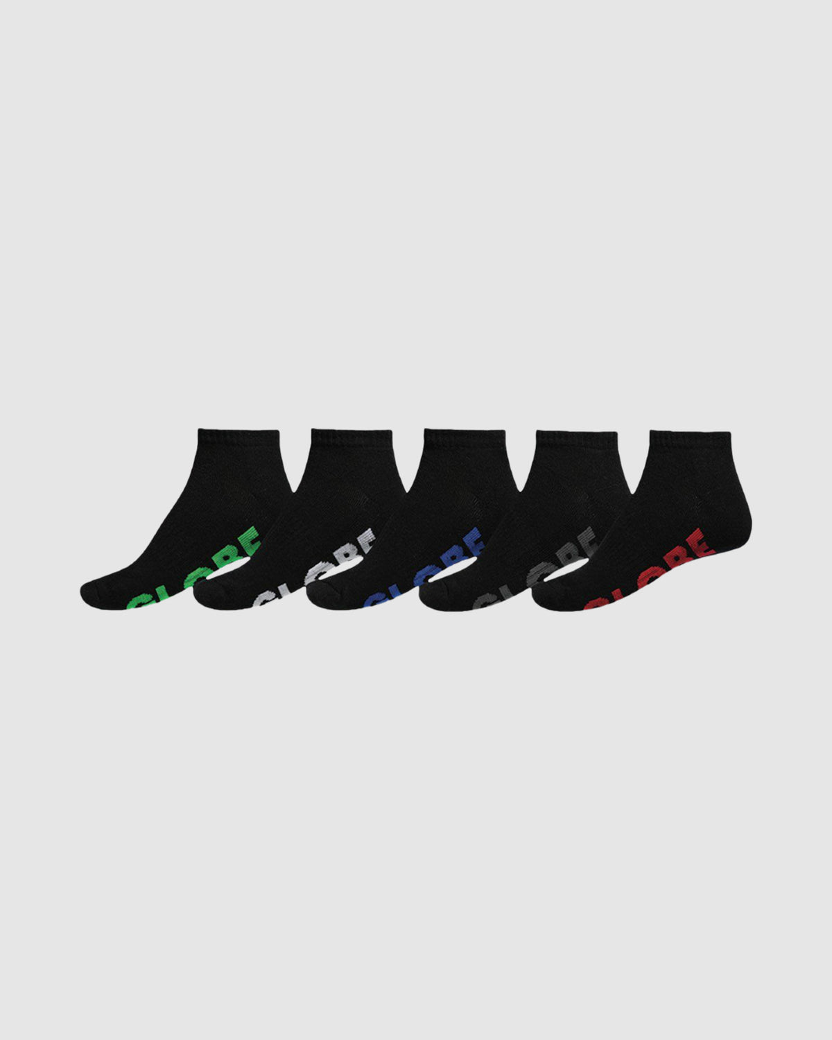 Stealth Ankle Sock 5 Pack BLACK