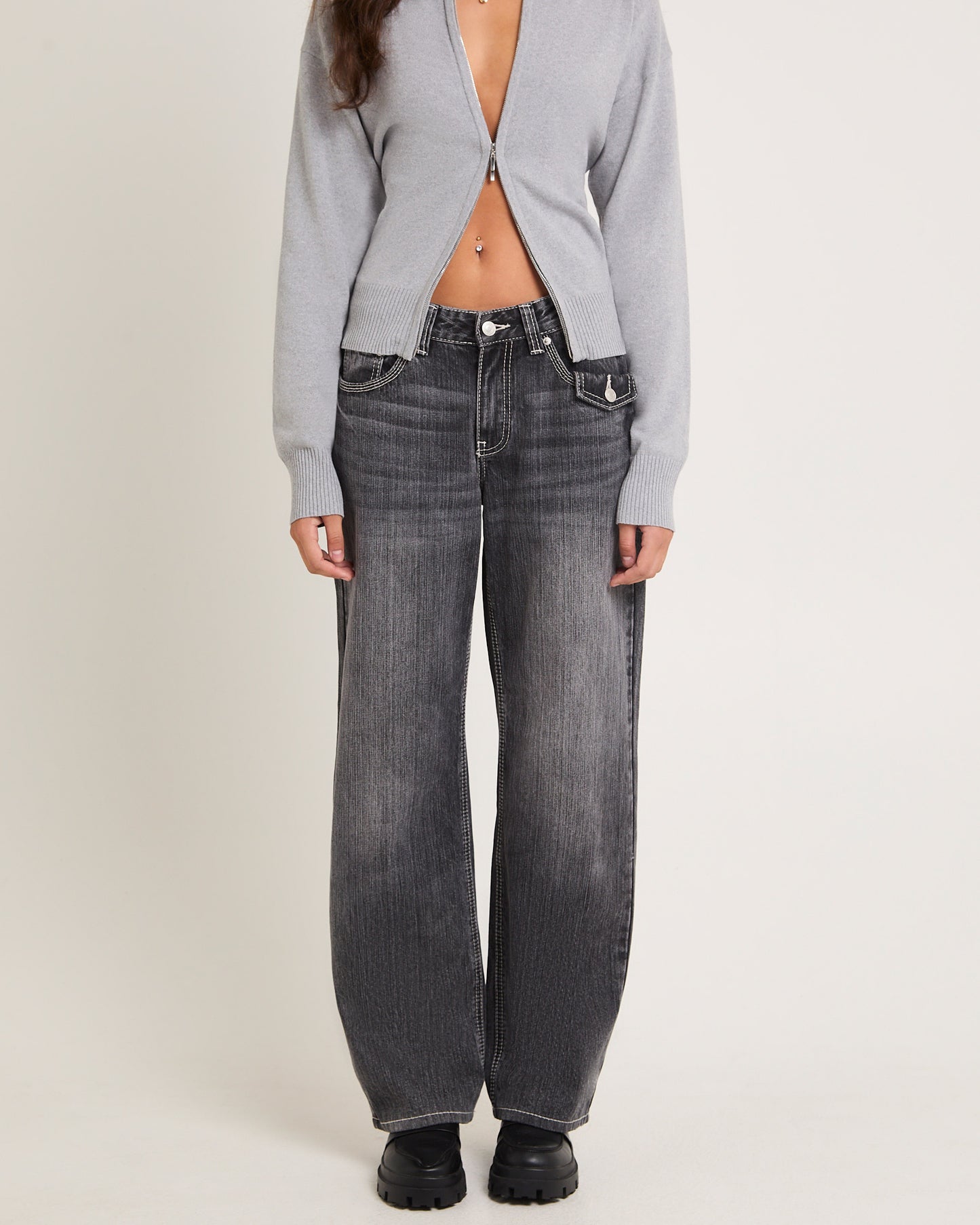 Low Rise Bobby Y2K Denim Jeans