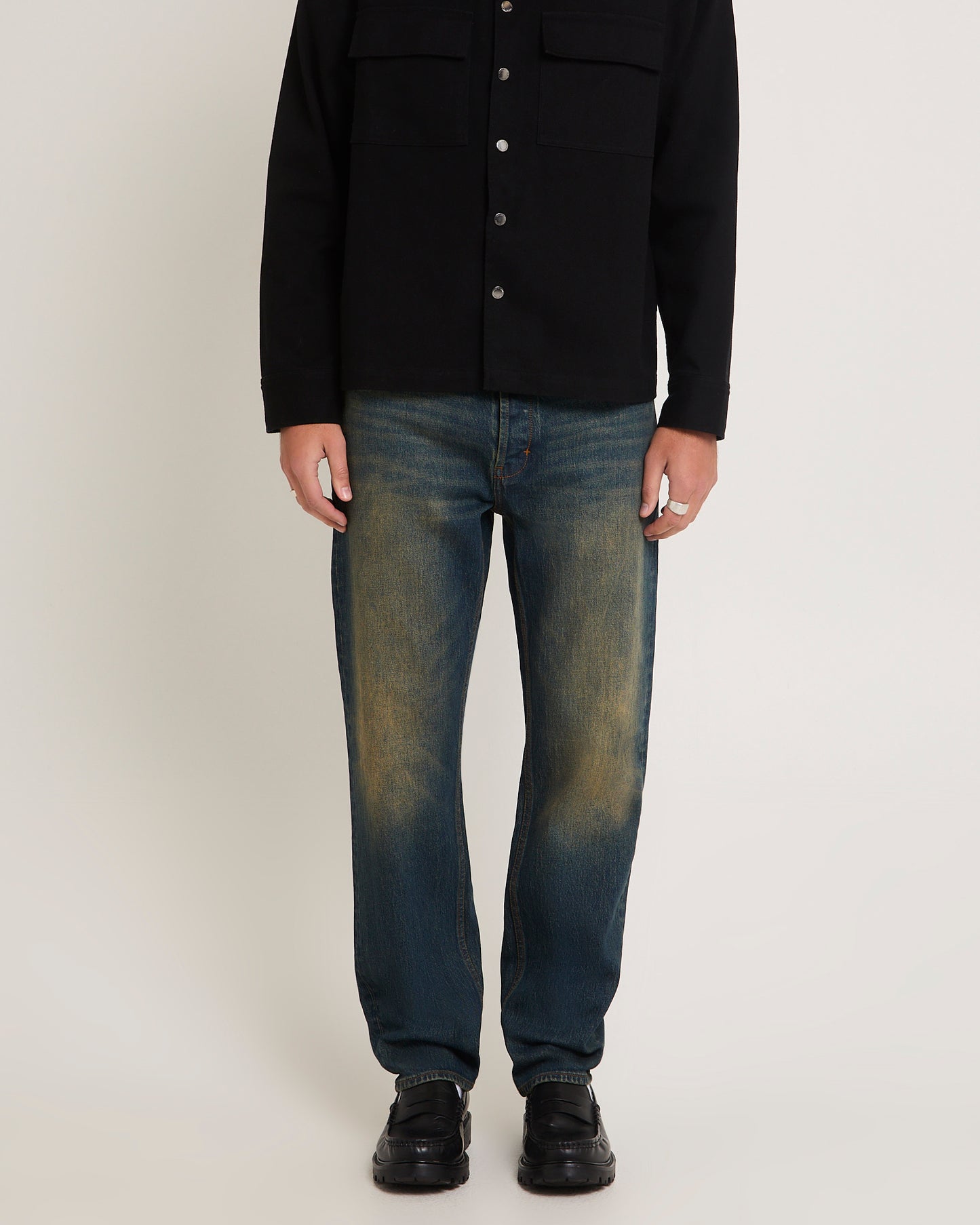 Ray Straight Denim Jeans Sierra