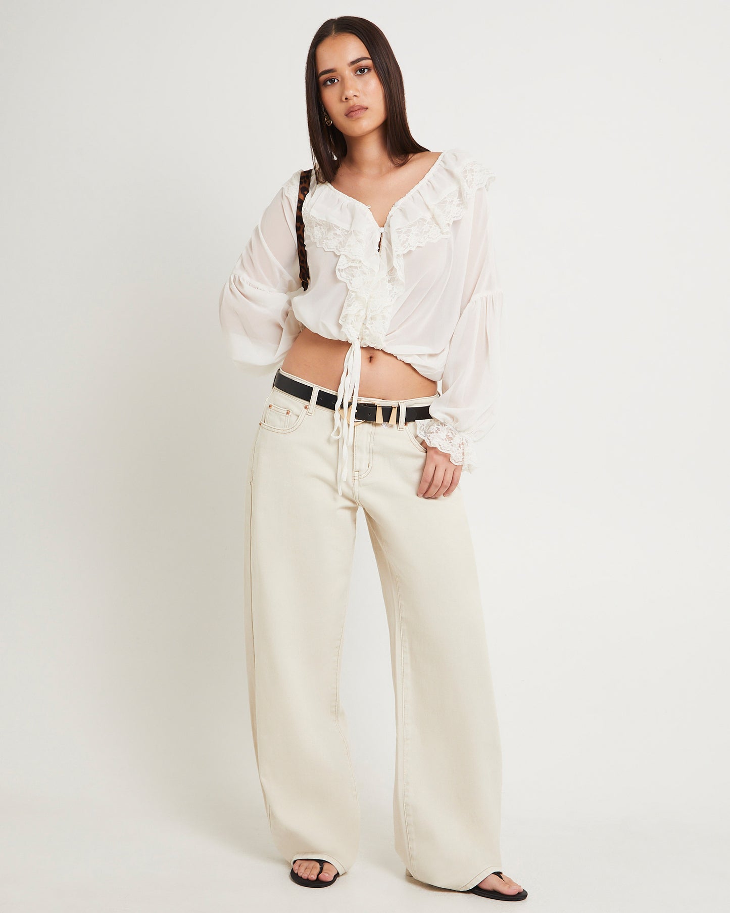 Maylee Low Rise Relaxed Denim Jeans