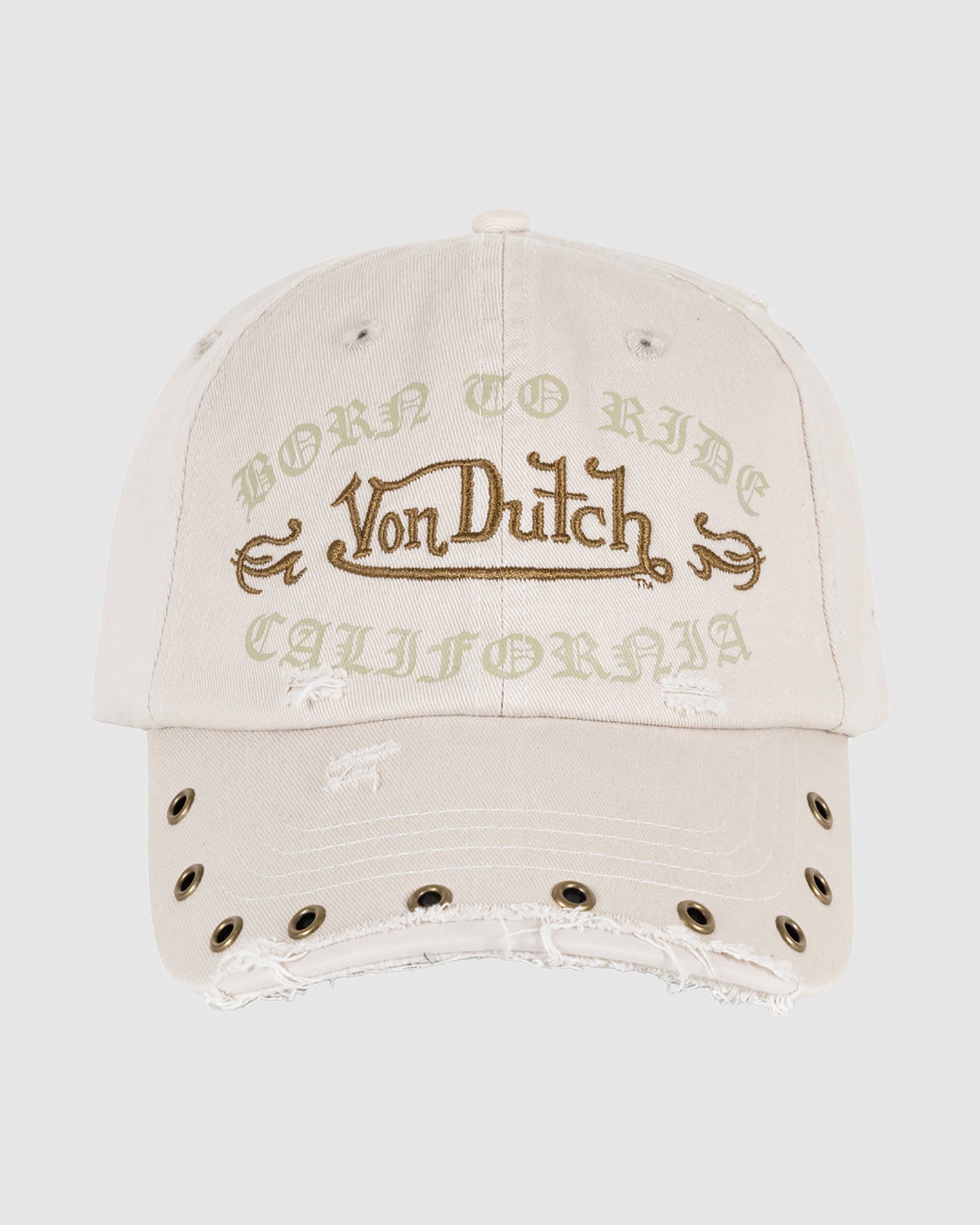 Destroyed Twill Dad Cap