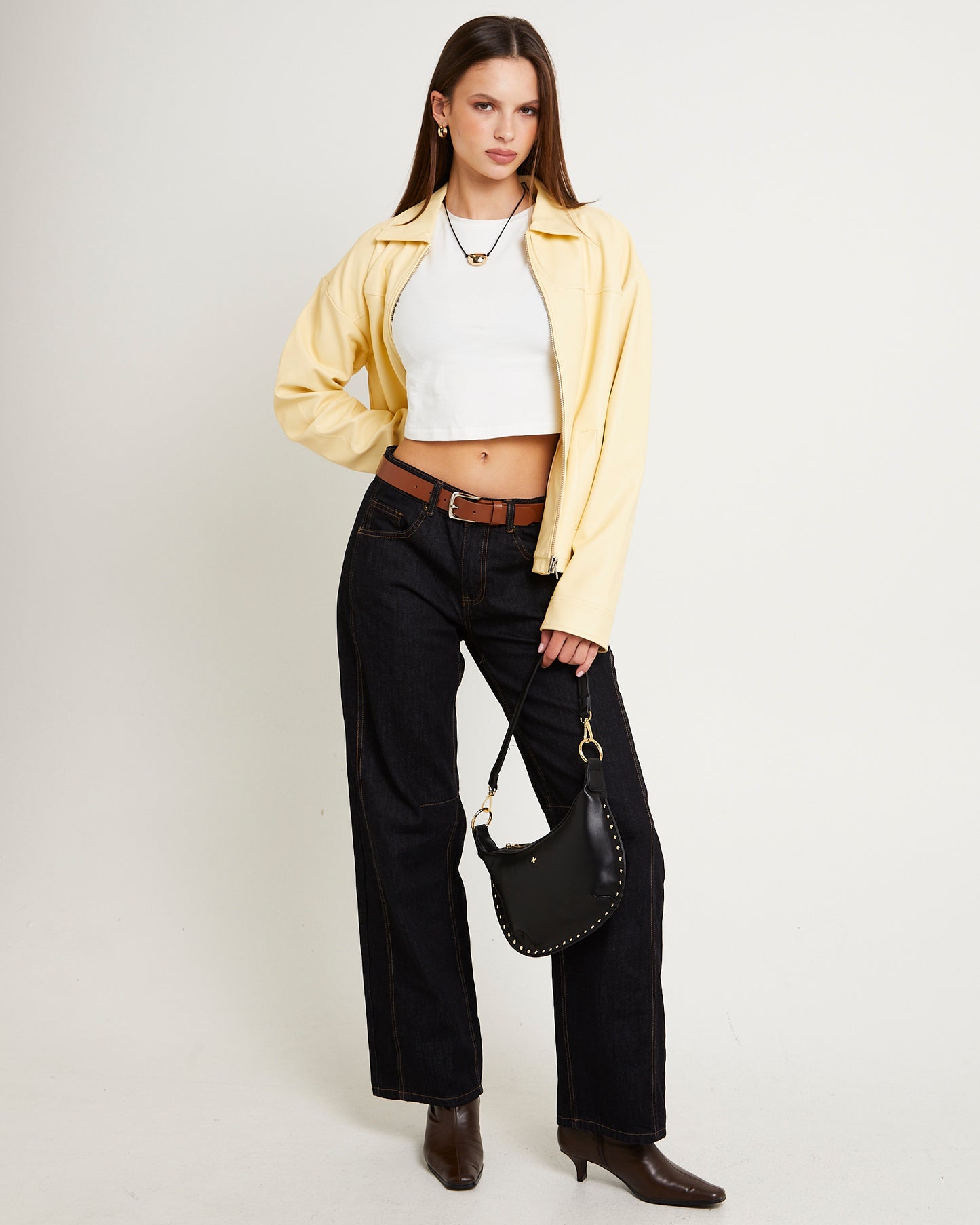 Clara Clean PU Jacket