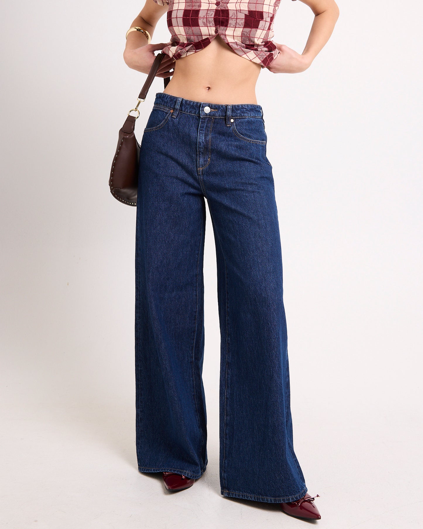 Mid Stevie Relaxed Denim Jeans