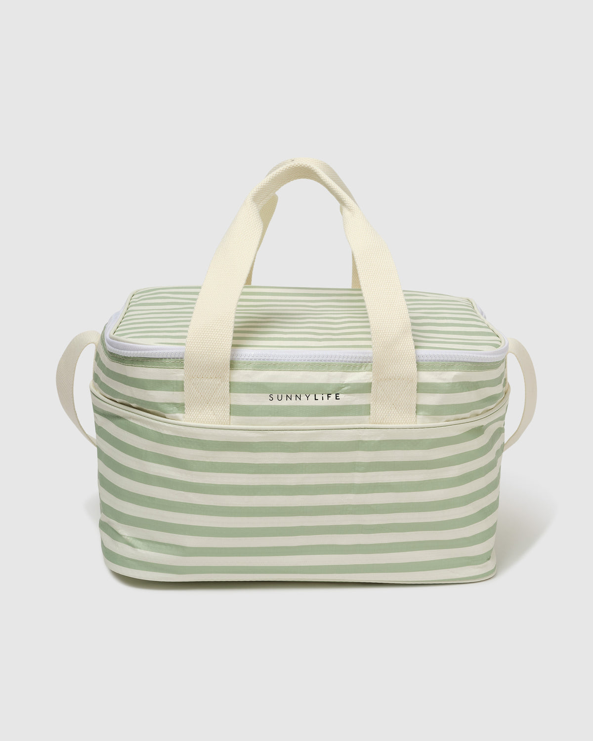 Light Cooler Bag SAGE STRIPE