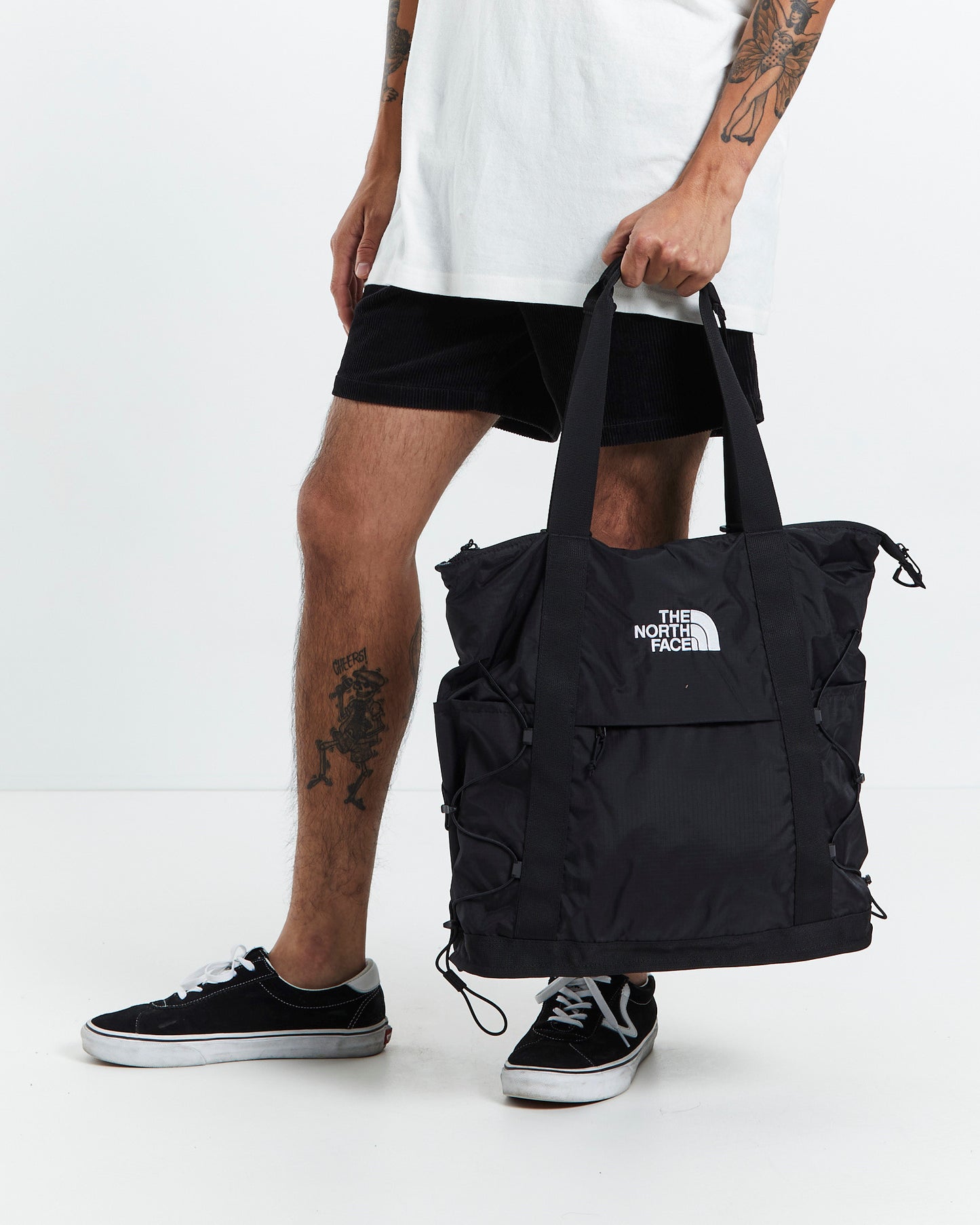 Borealis Tote Bag Black