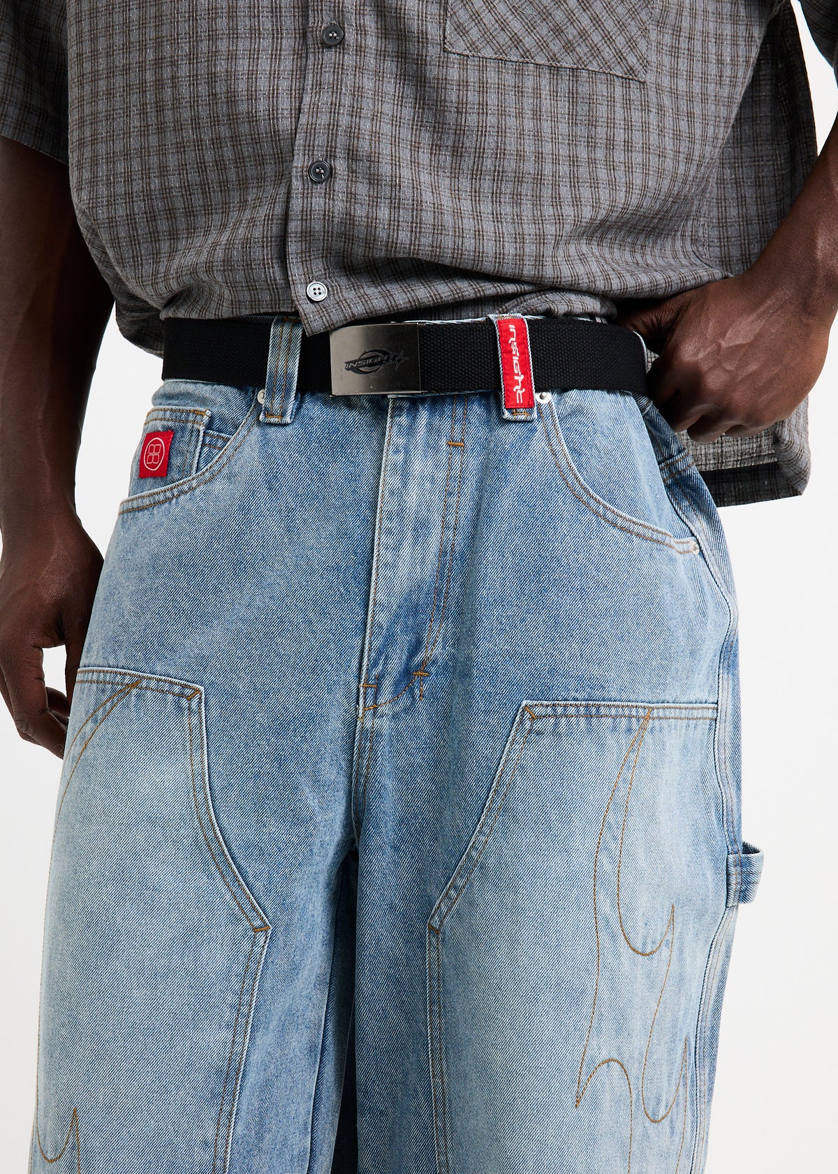 Logo Canvas Belt BLACK