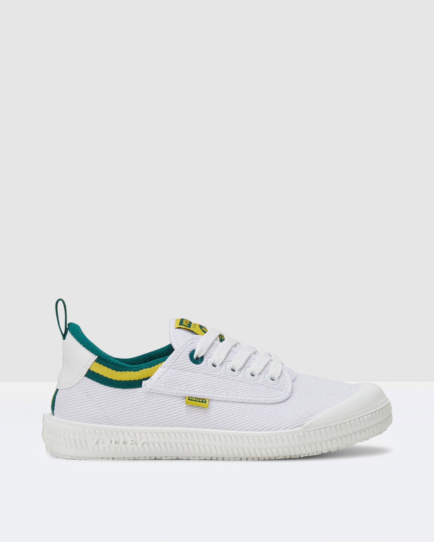 Heritage Low Sneakers White/Green/Gold