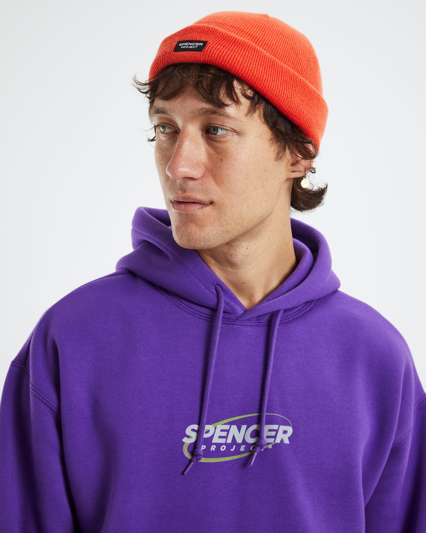 Burnside Beanie Hazard Orange