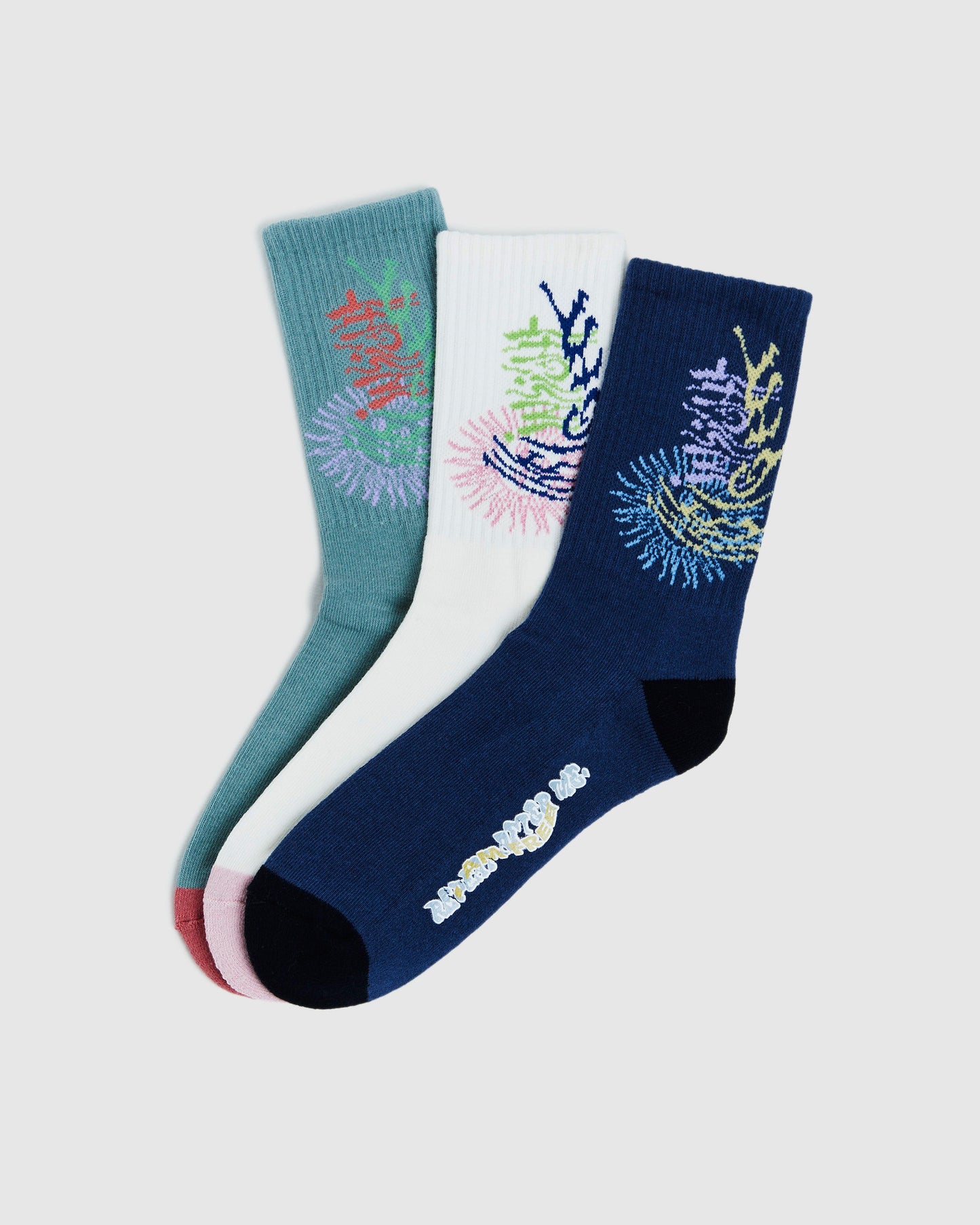 Sycco Socks 3 Pack Assorted