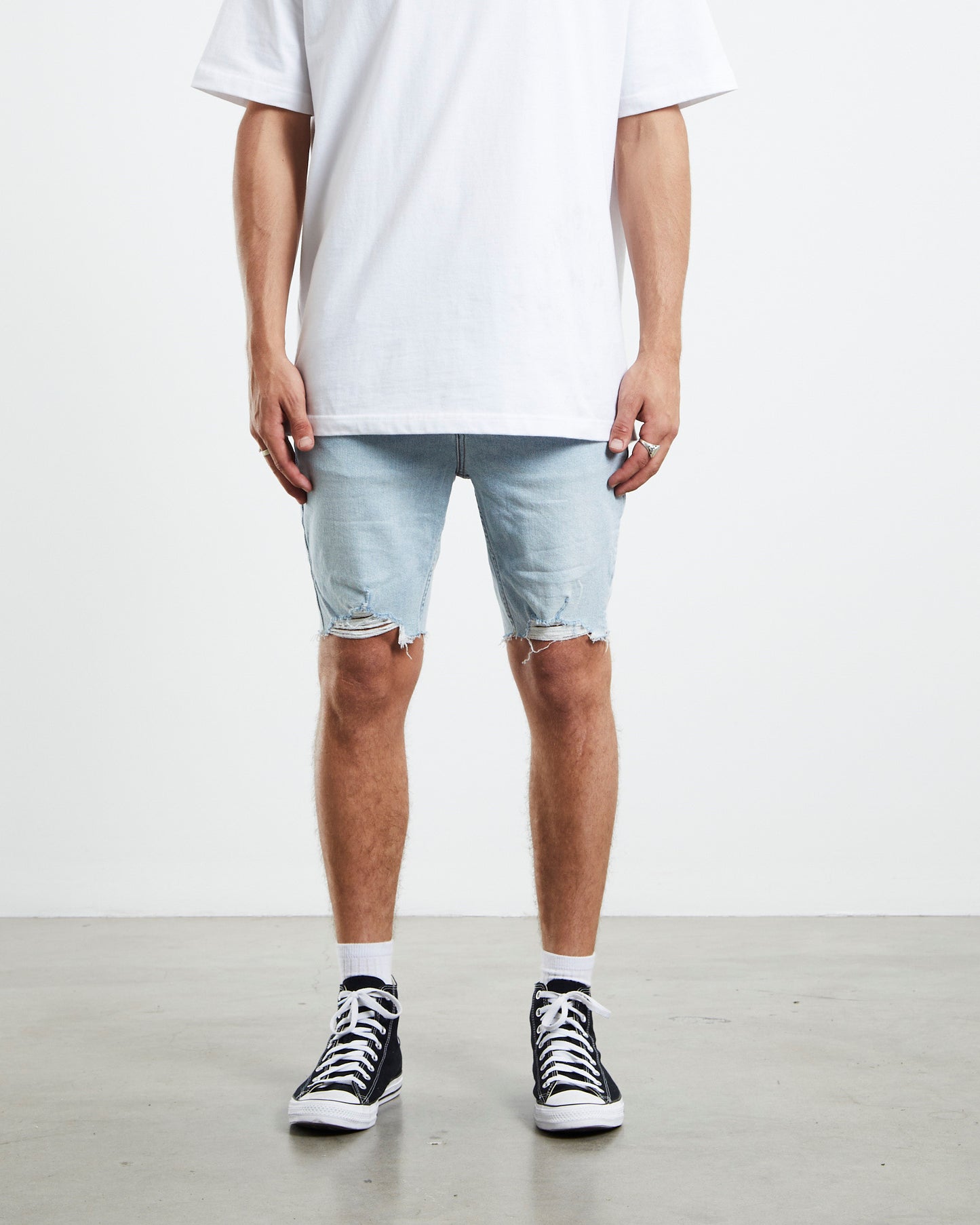 Pistol Denim Shorts Break