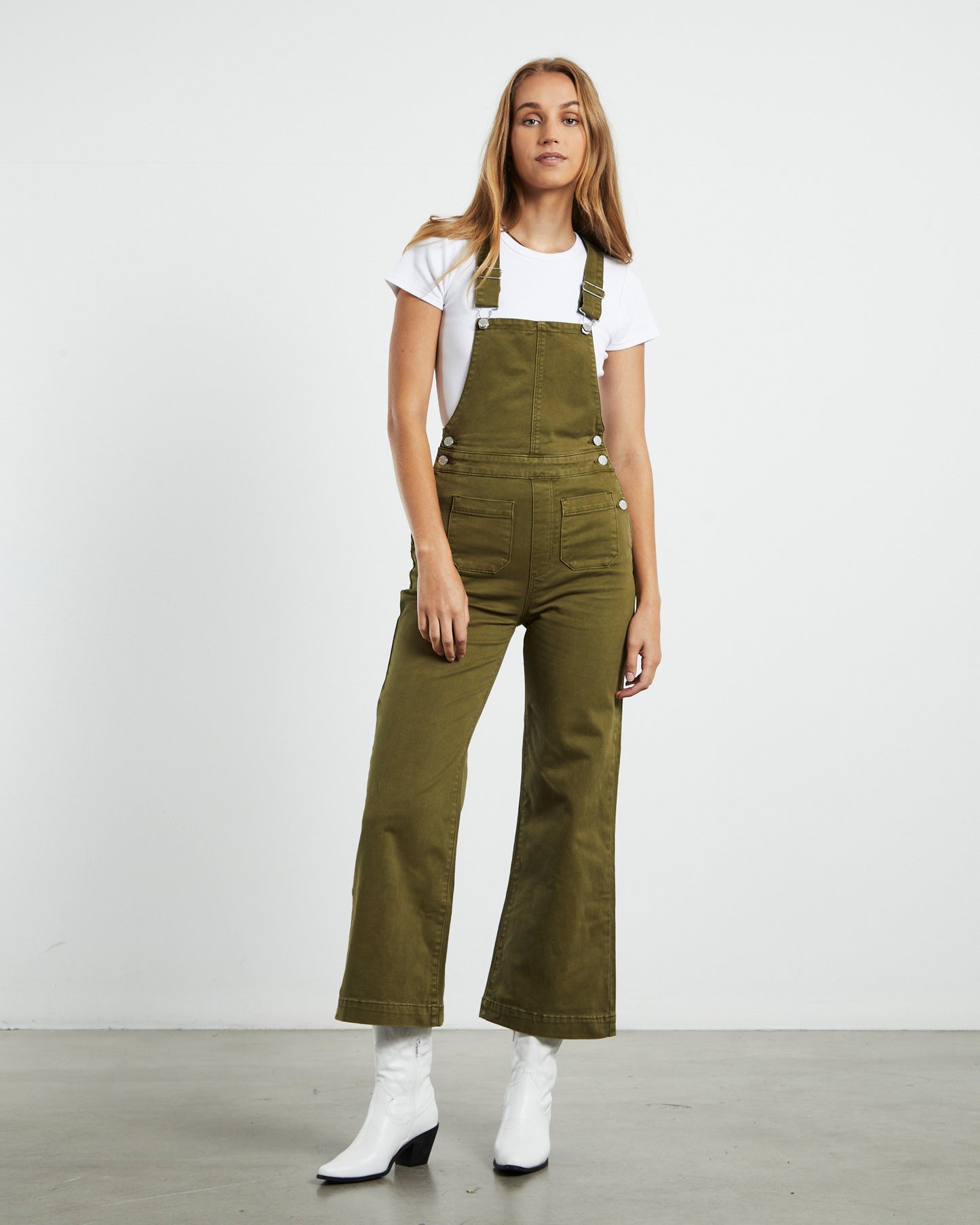 Sailor Overall Pants Army Green