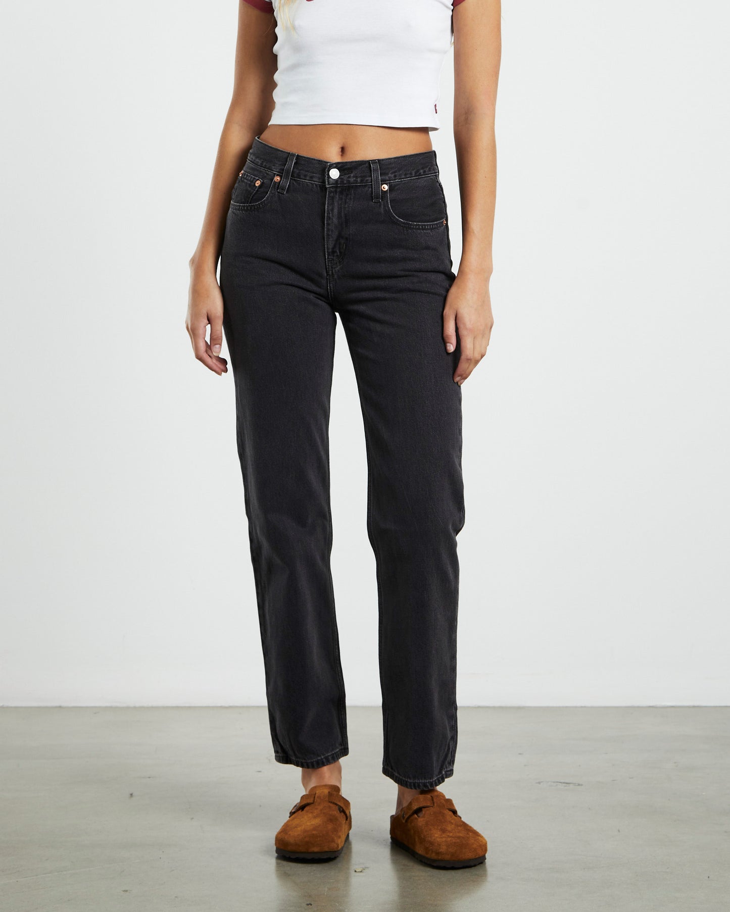 Low Pro Jeans Breathe In Black