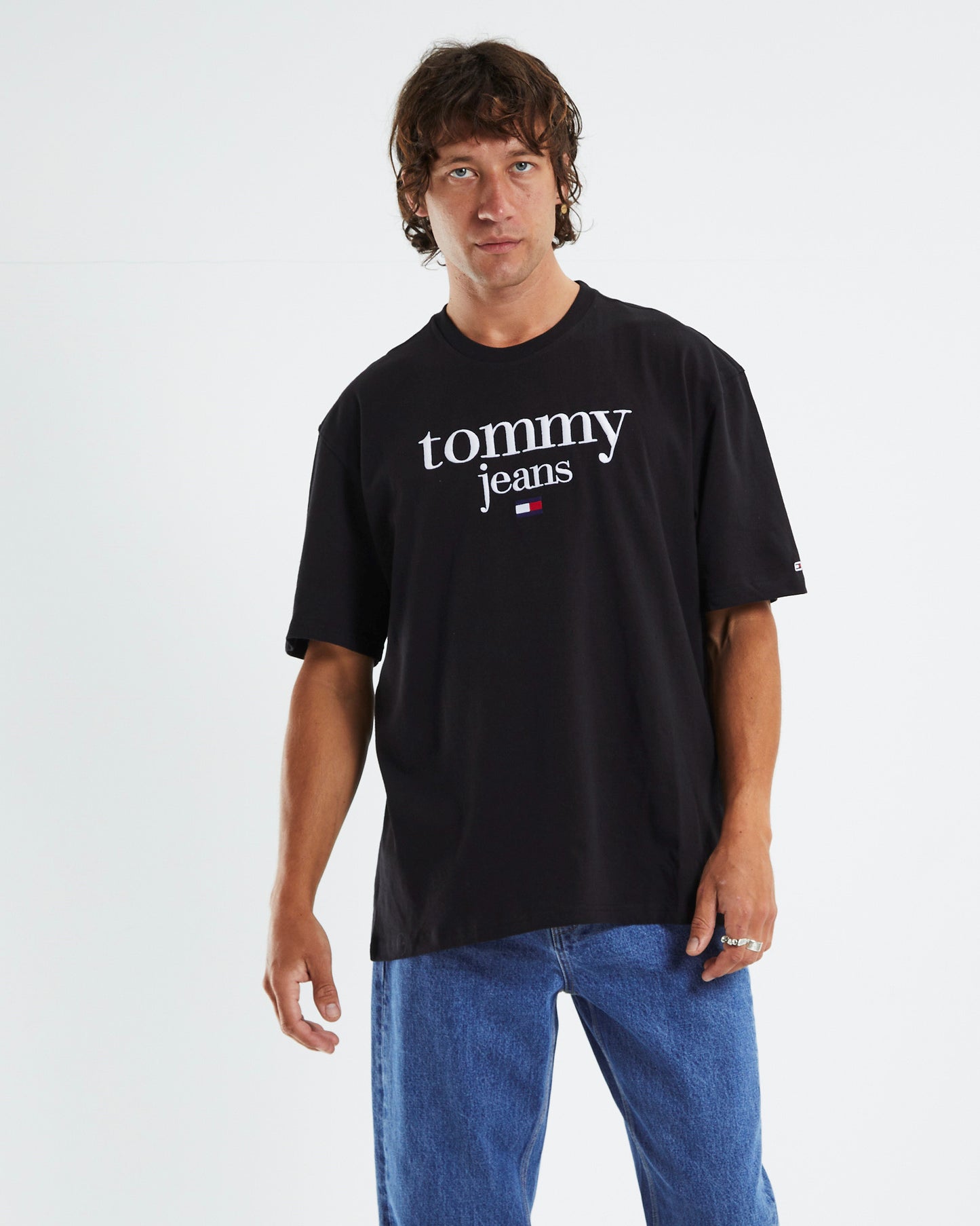 TJM Classic Modern Corp Logo T-Shirt Black