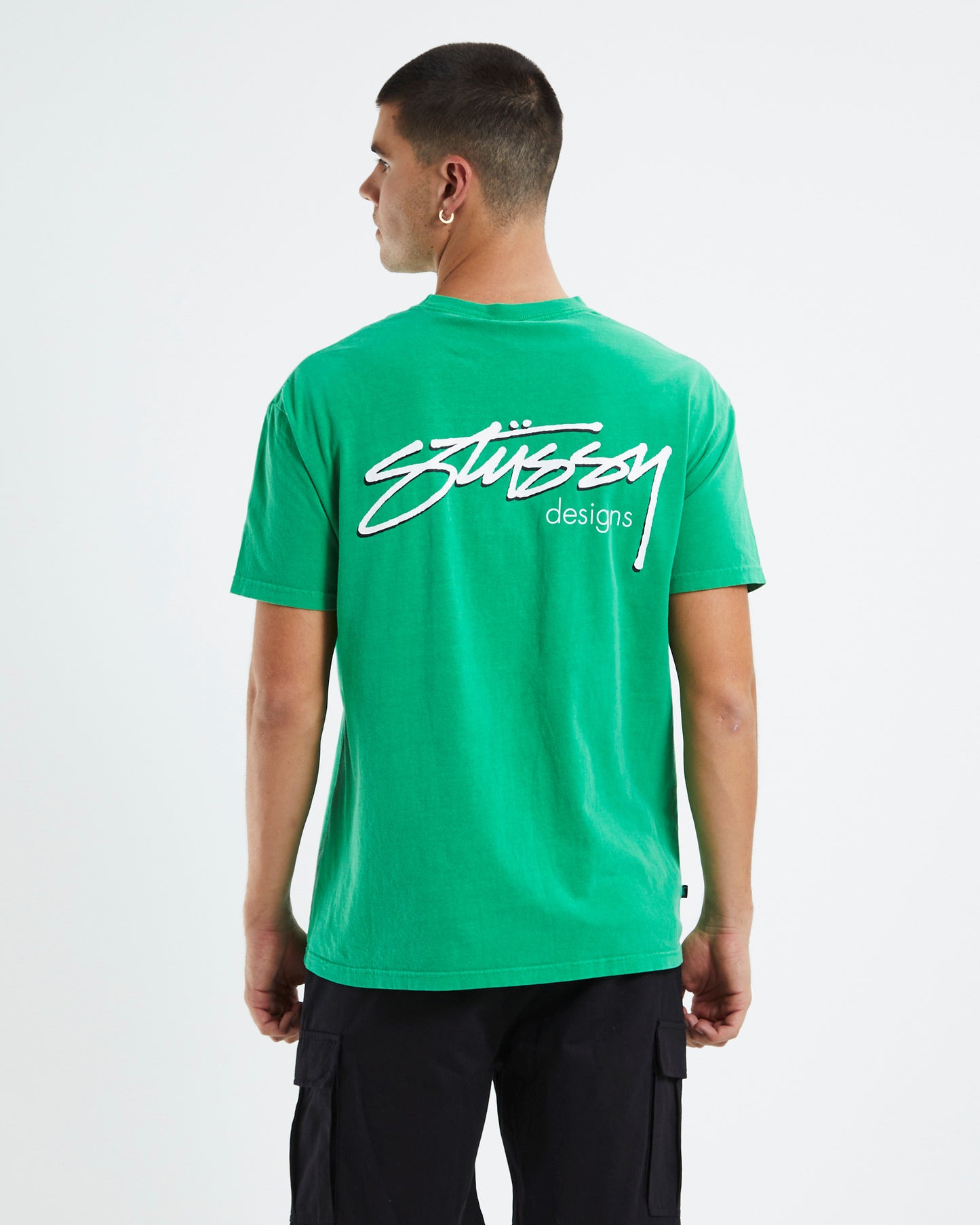 Pigment Stussy Designs T-Shirt Pigment Apple Green