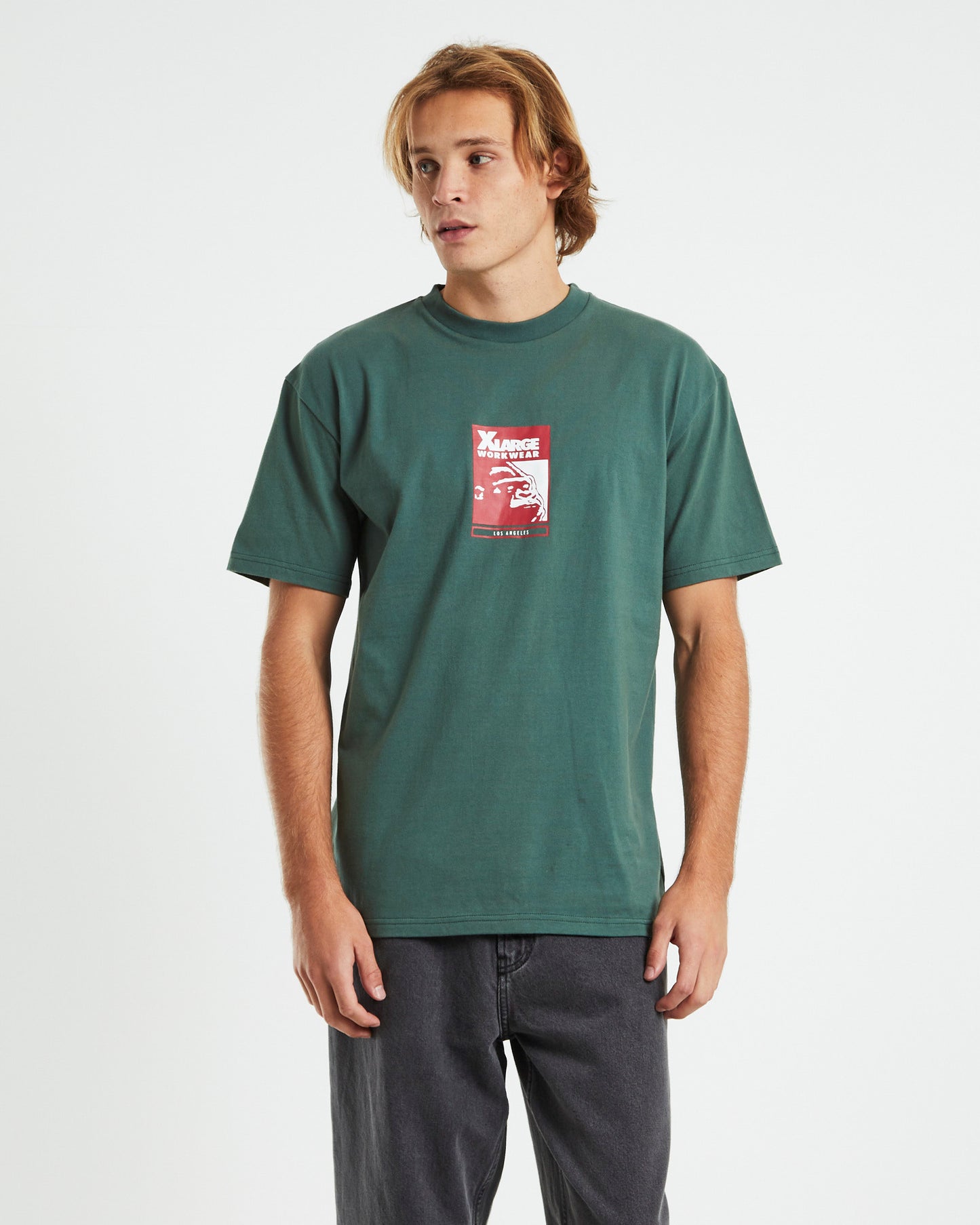 Workwear Short Sleeve T-shirt Duck Green