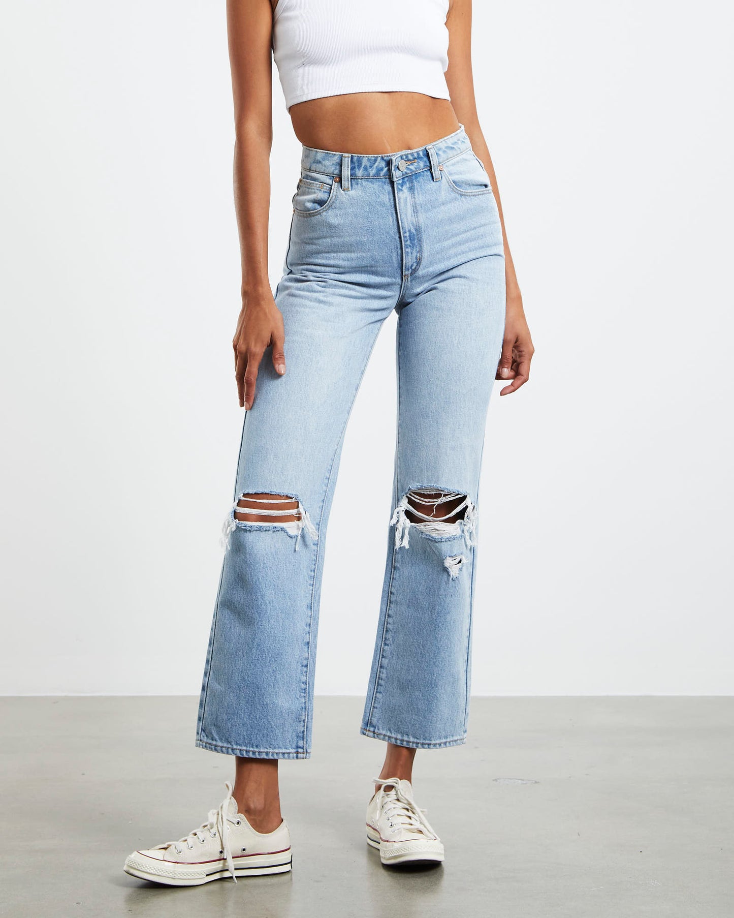 A '94 High Straight Denim Jeans Deanna Organic