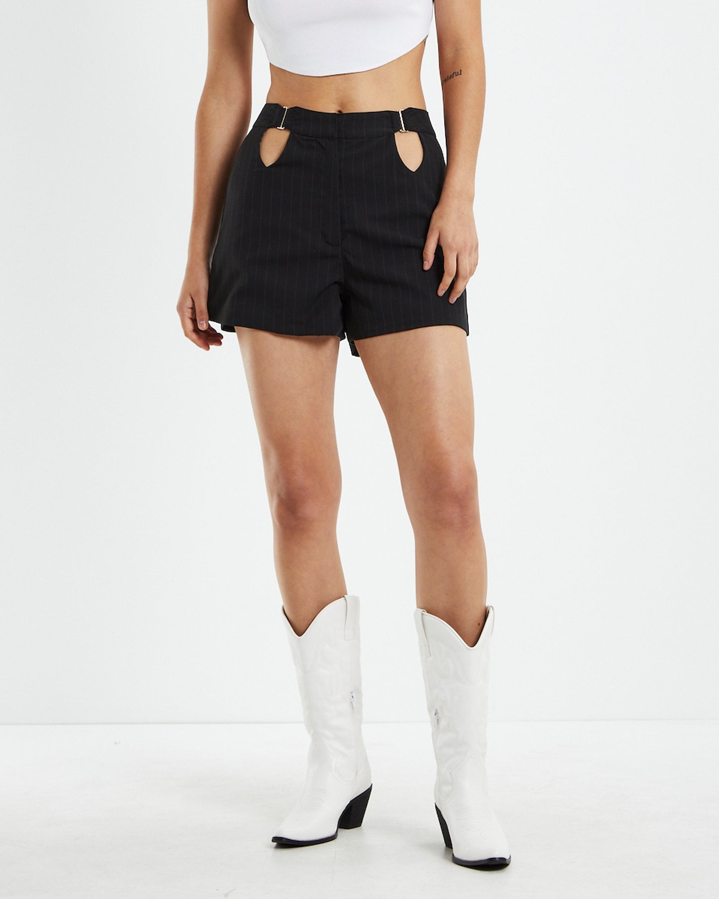 Maeve Cut Out Shorts