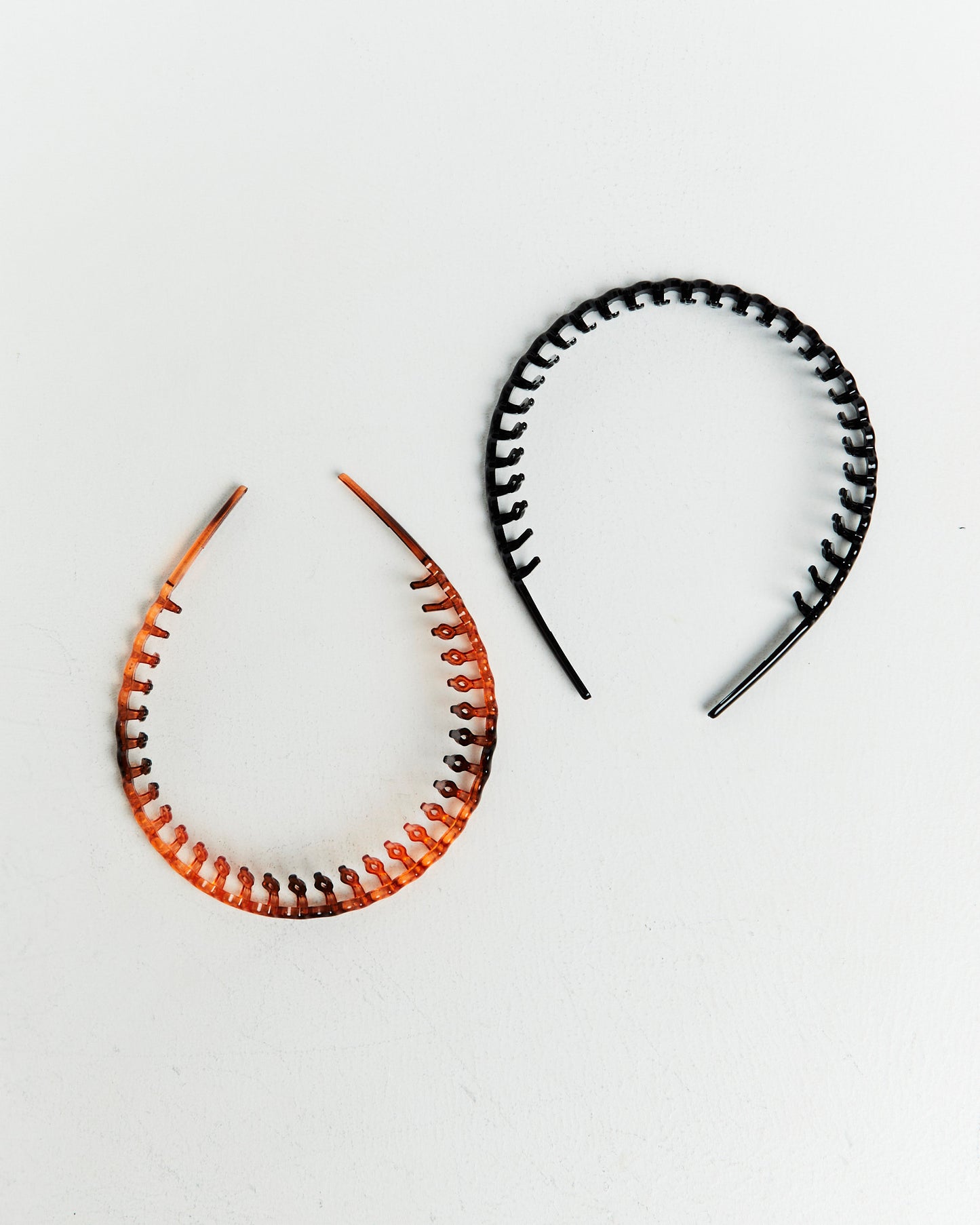 Accordian Headbands Black/Brown
