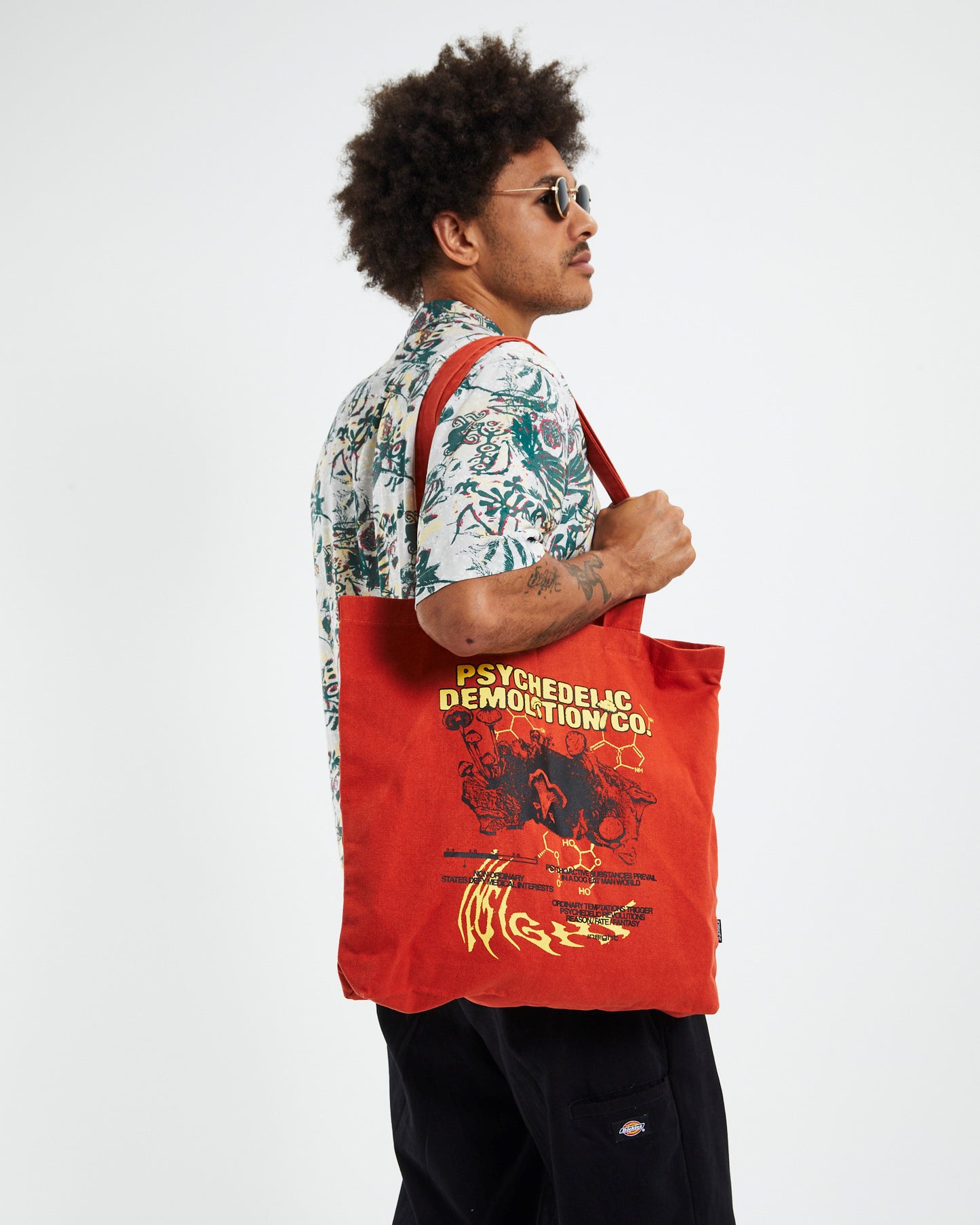 Psych Rev Tote Bag Orange