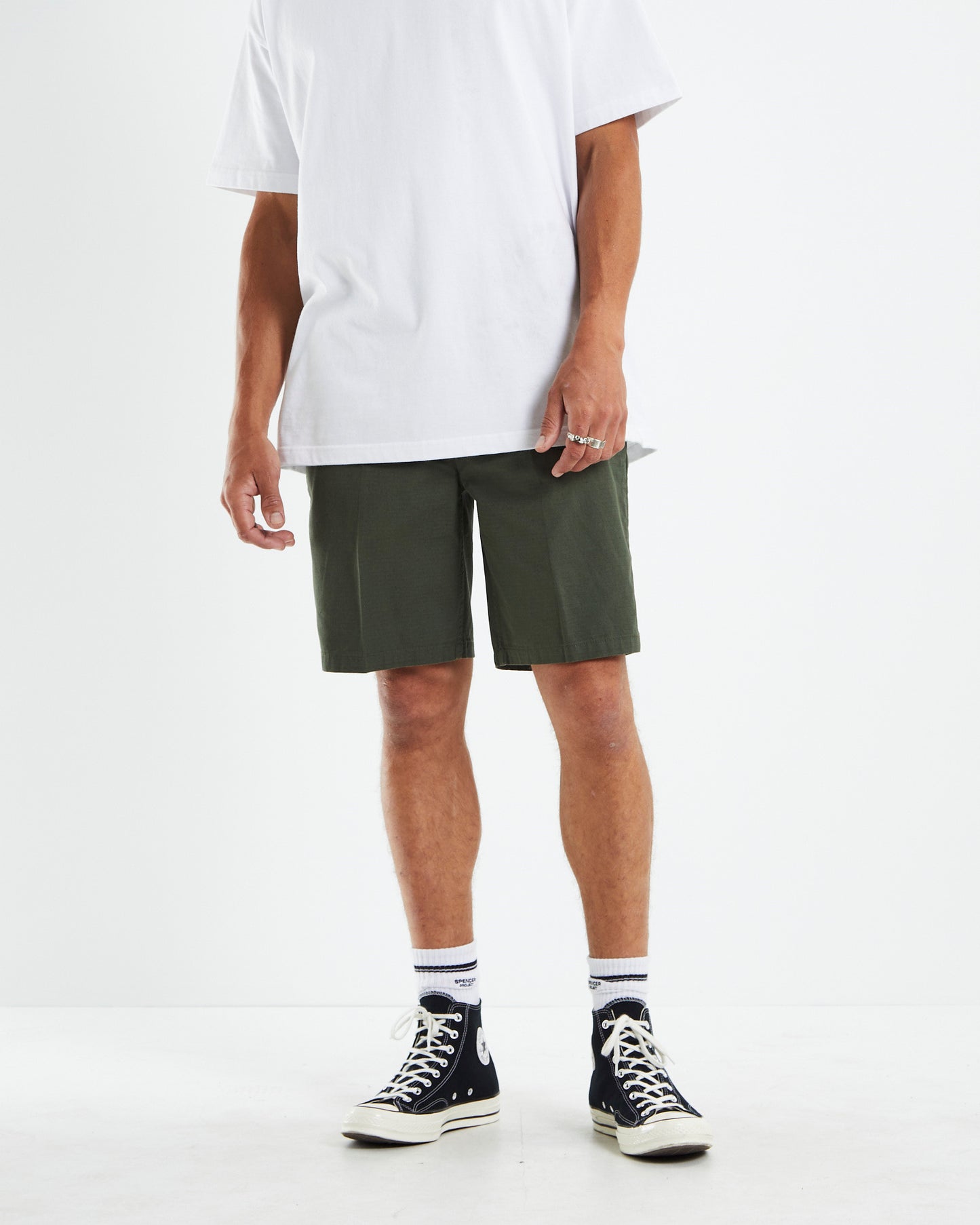 Cash Ripstop Shorts Military Green