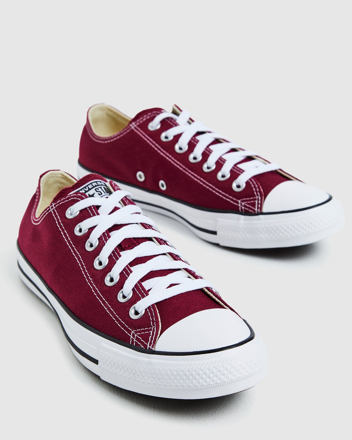 Chuck Taylor All Star Canvas Sneakers Ox Maroon
