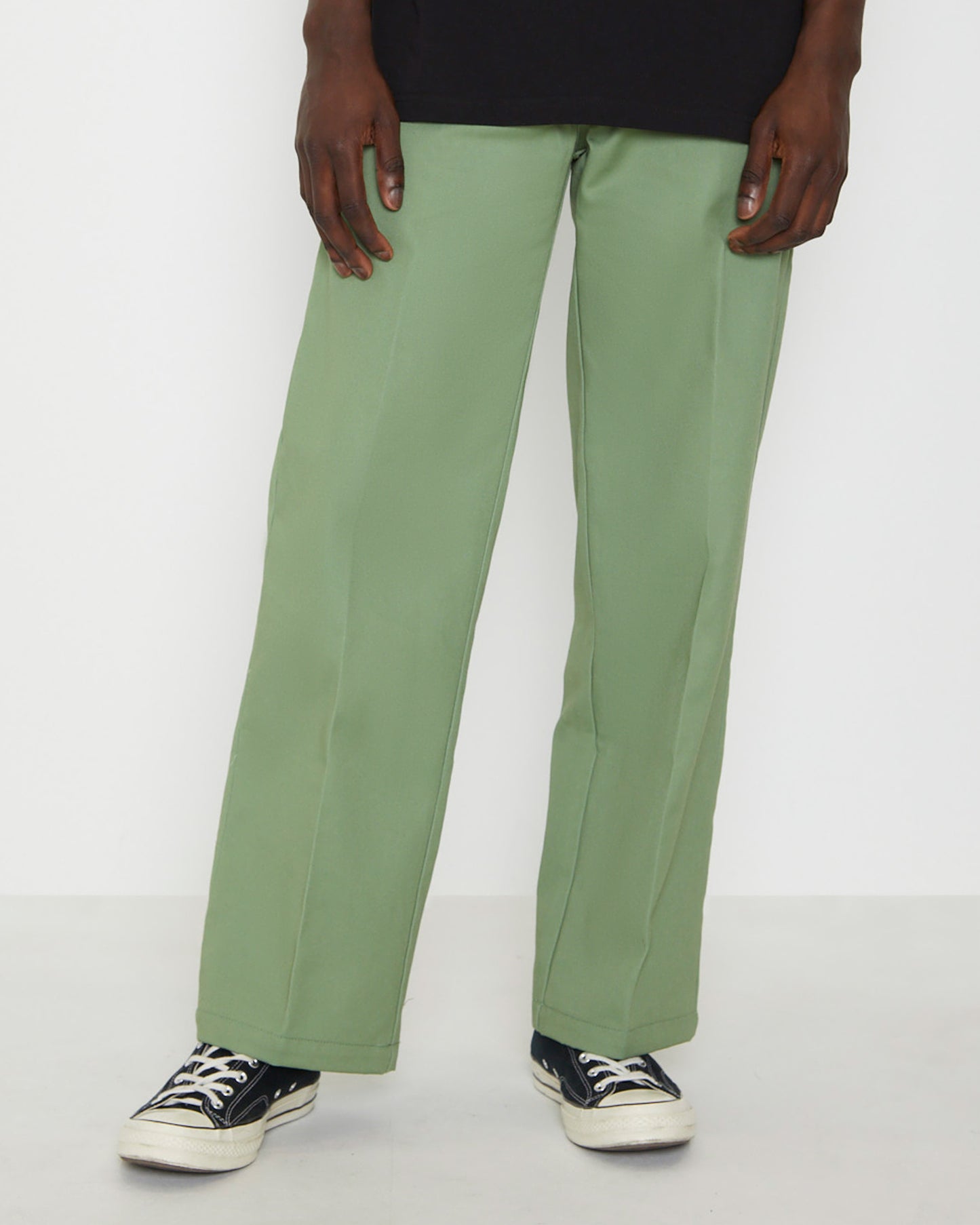 852 Pants in Washed Jade Green