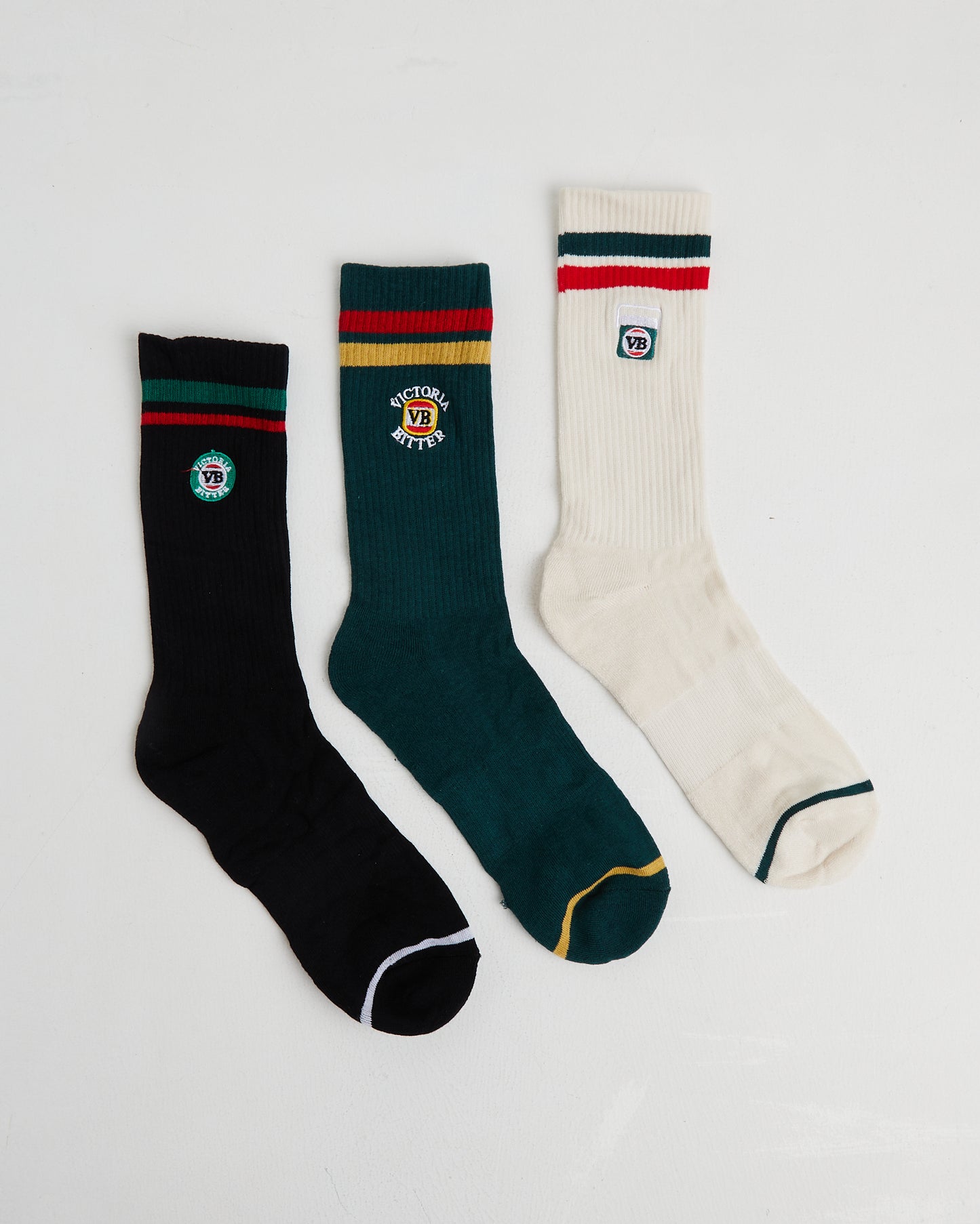 VB Sneaker Socks 3 Pack Gift Can in Assorted