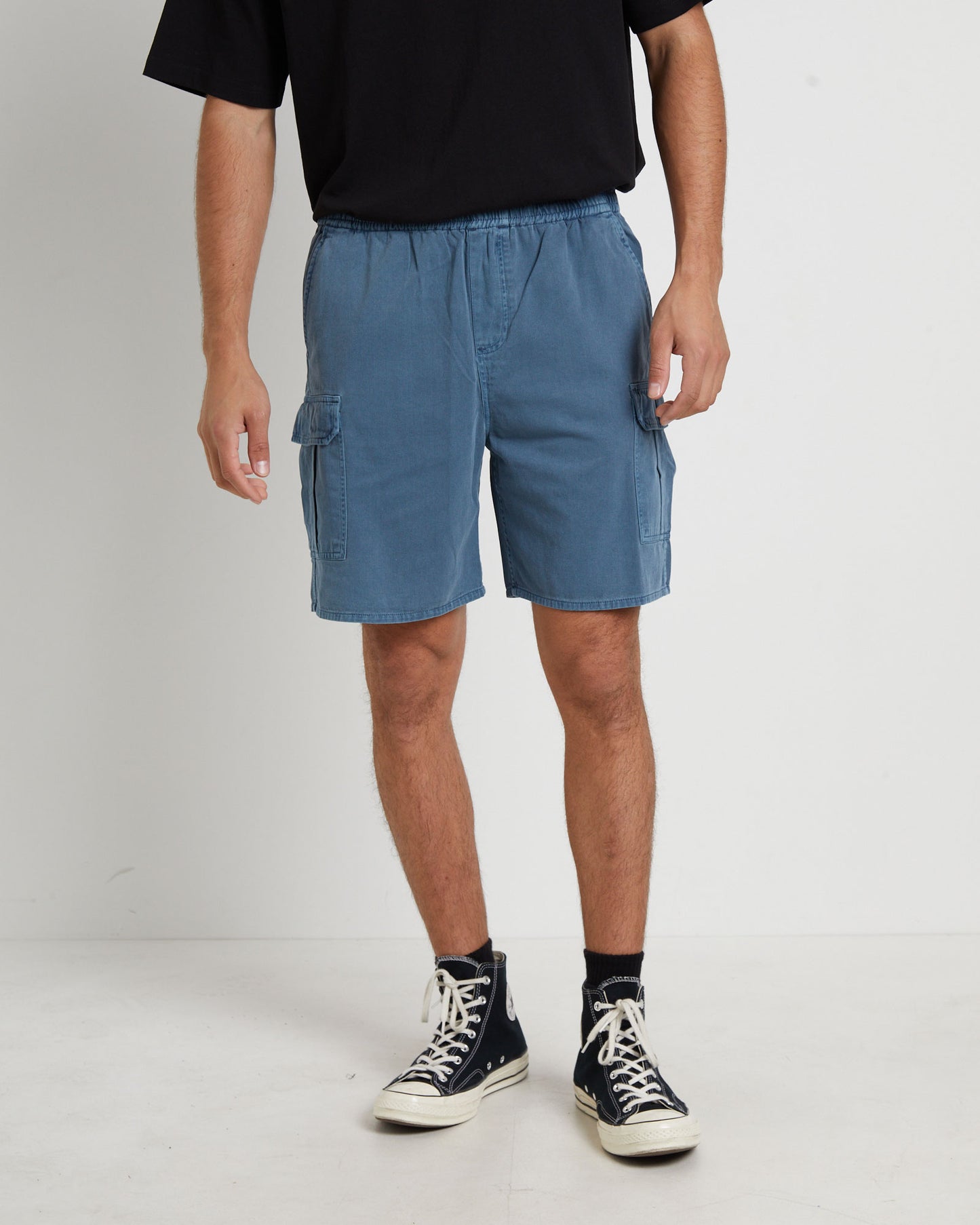 Tradie Cargo Short in Blue