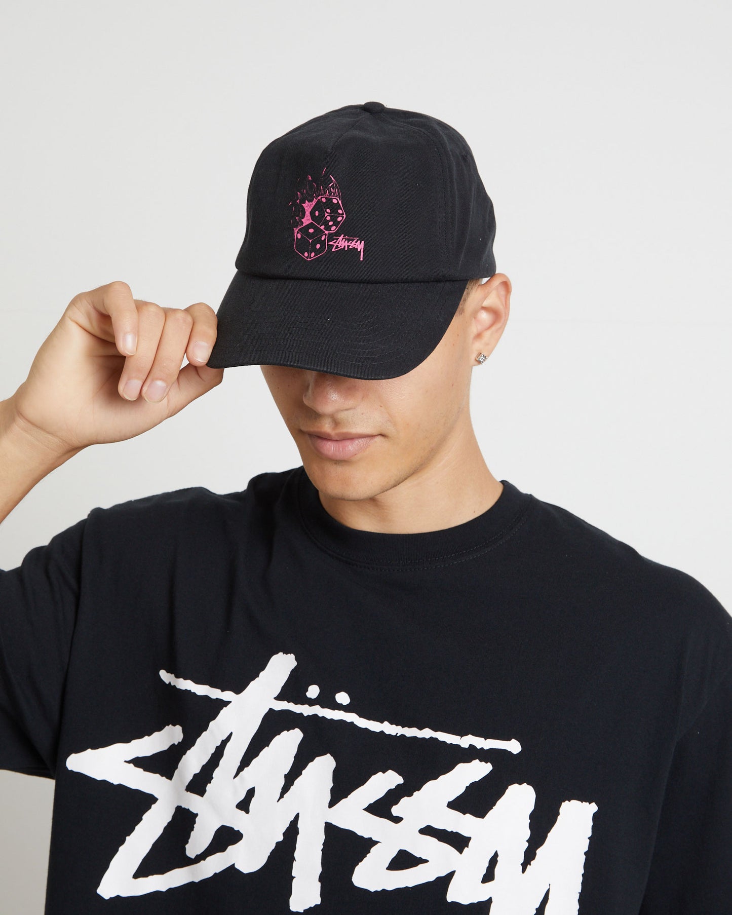 GP Exclusive - Flame Dice Low Pro Cap in Black