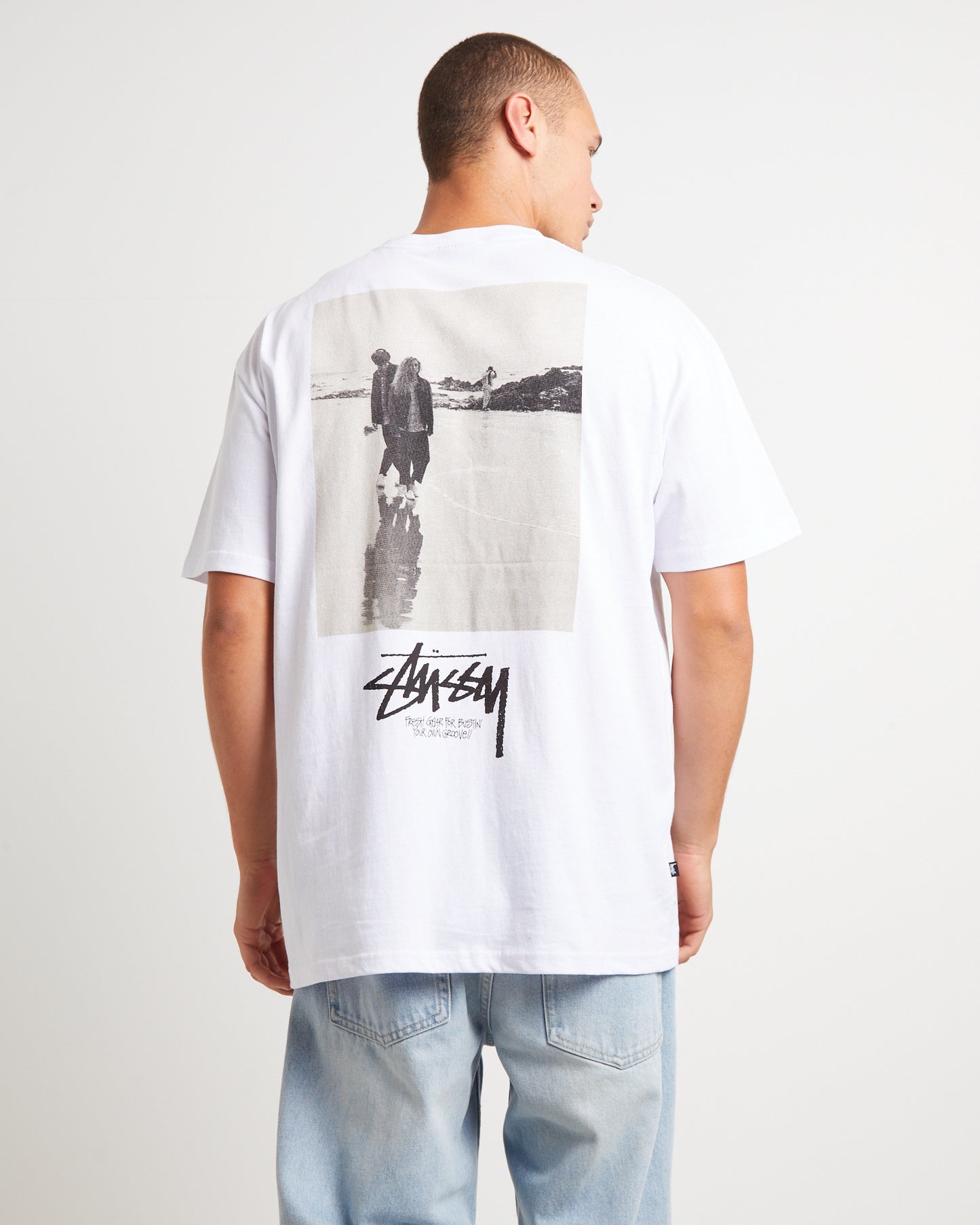 Low Tide Short Sleeve T-Shirt in White