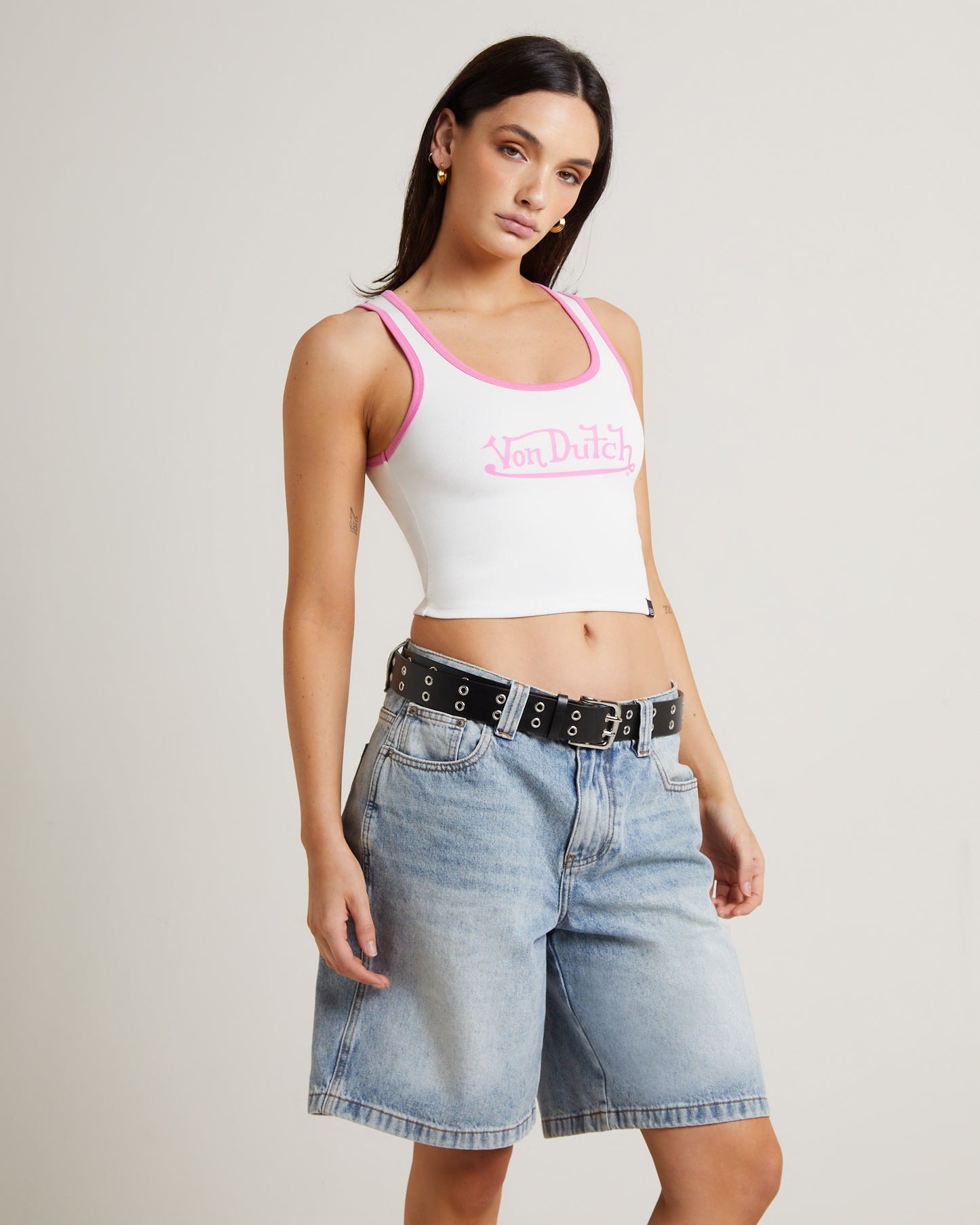 Contrast Tank Top