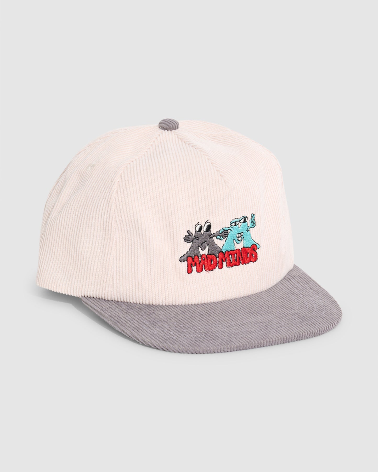 Moodtanks Snapback Cap in Thrift White
