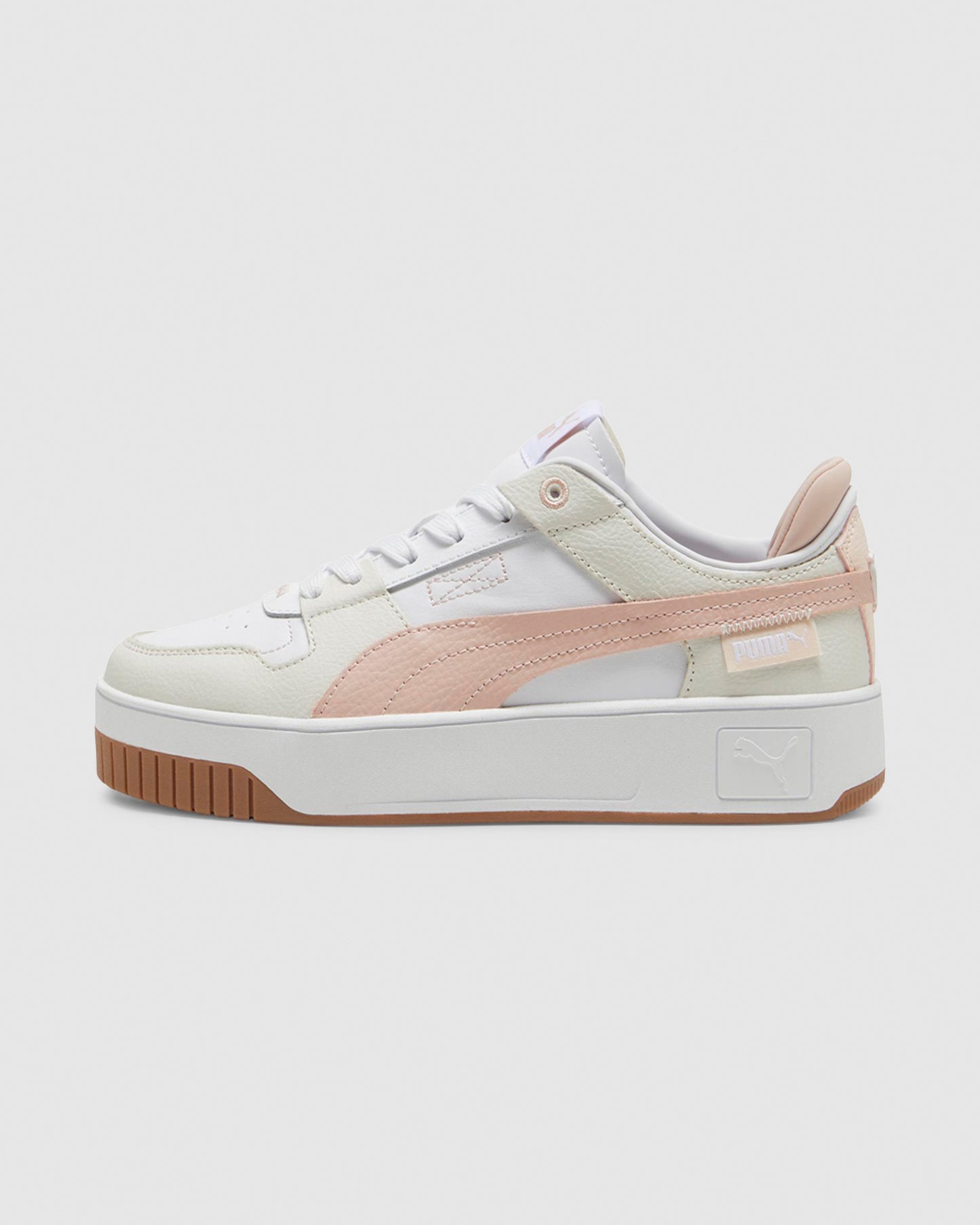 Carina Street VTG Sneakers in White/Rose Quartz