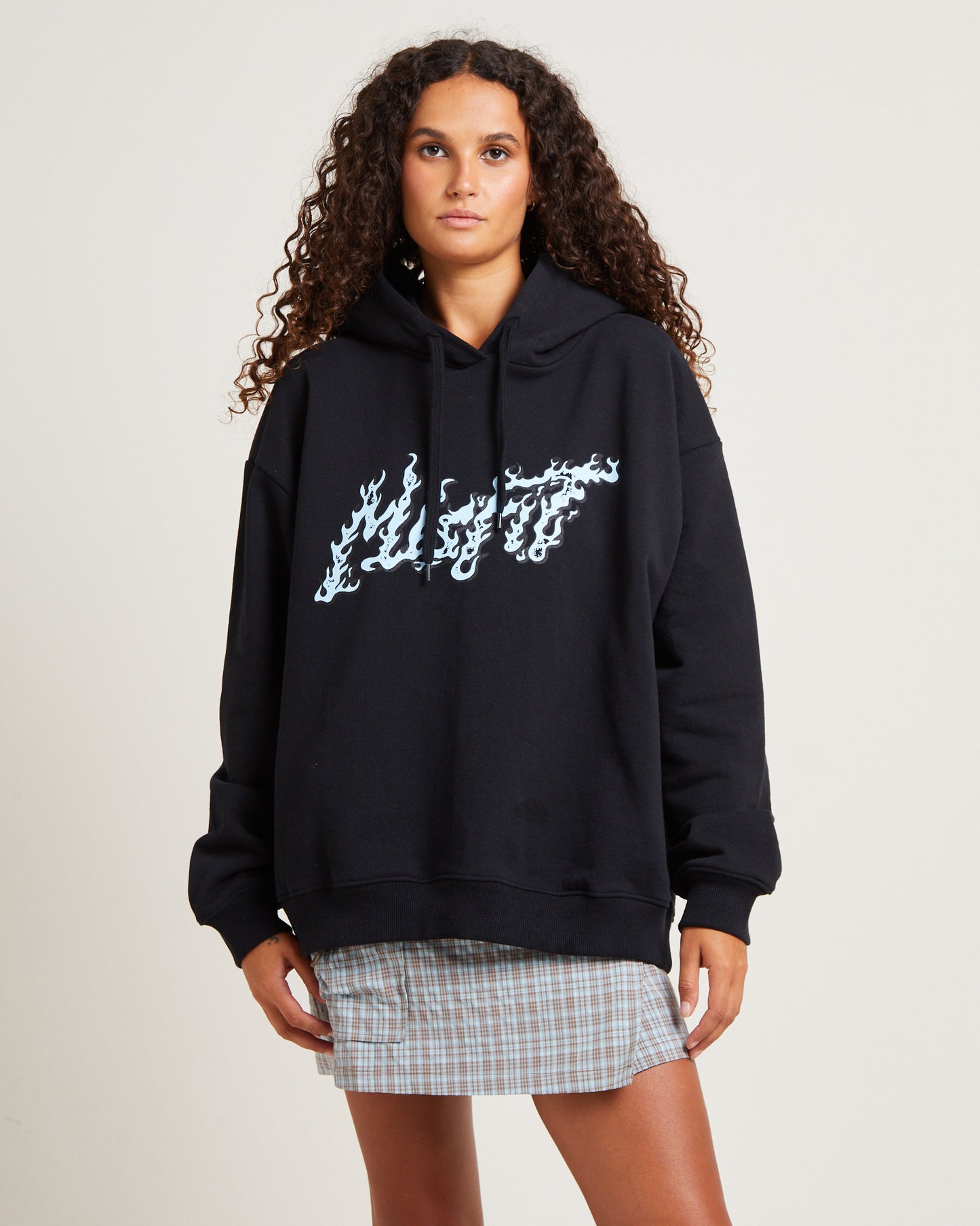 Sleep Cells Oversized Hoodie Black