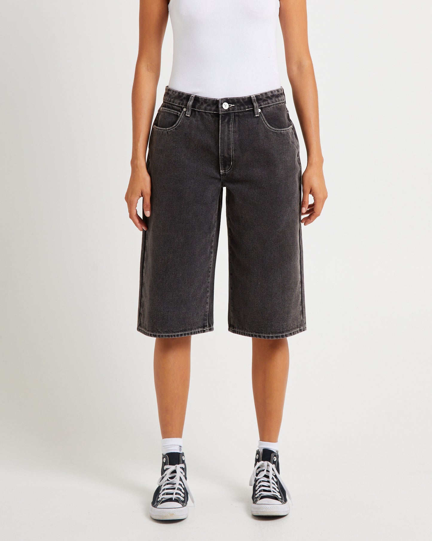 Long Denim Jorts Edda