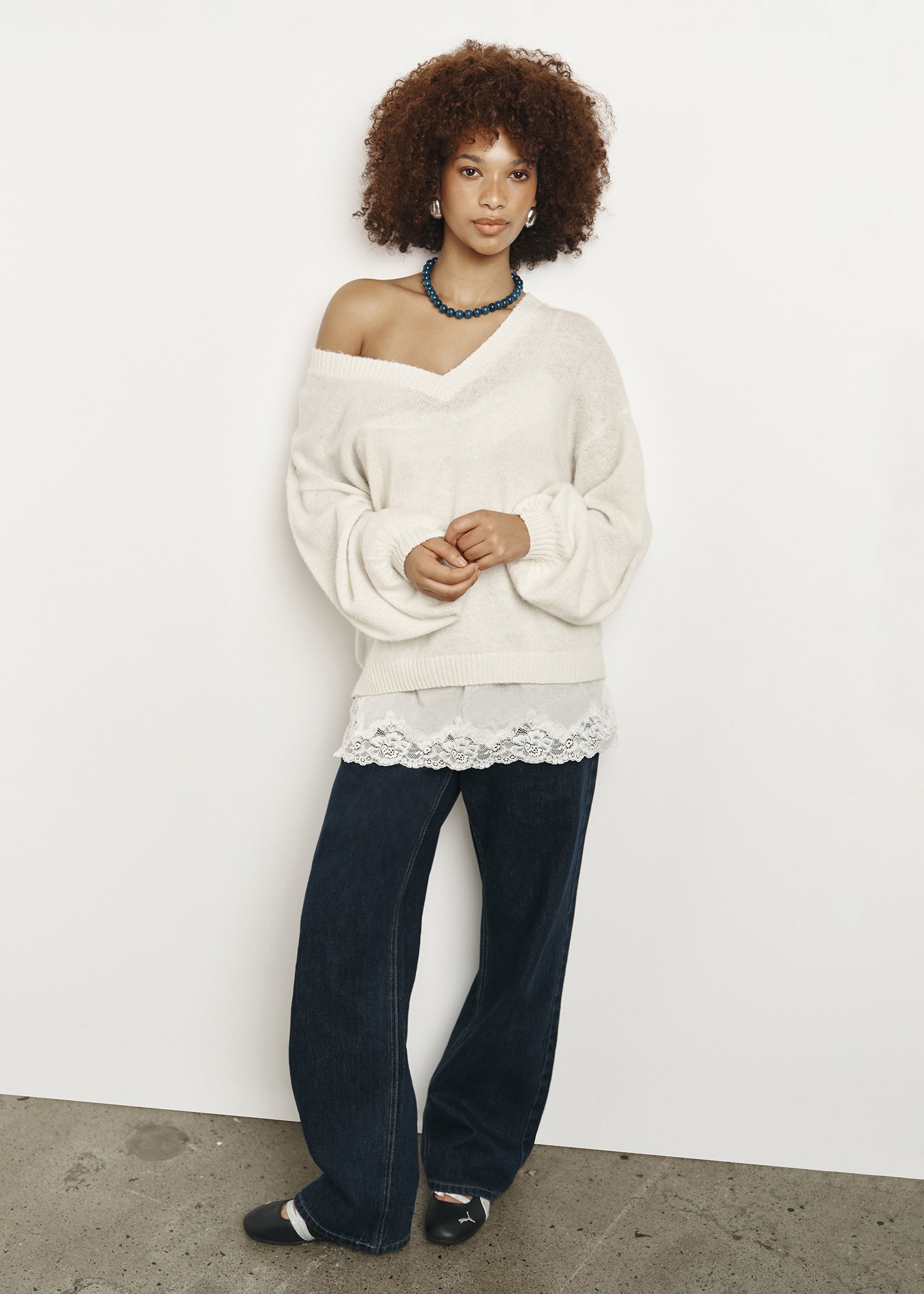 Alexa Mid Rise Relaxed Denim Jeans – General Pants Co.