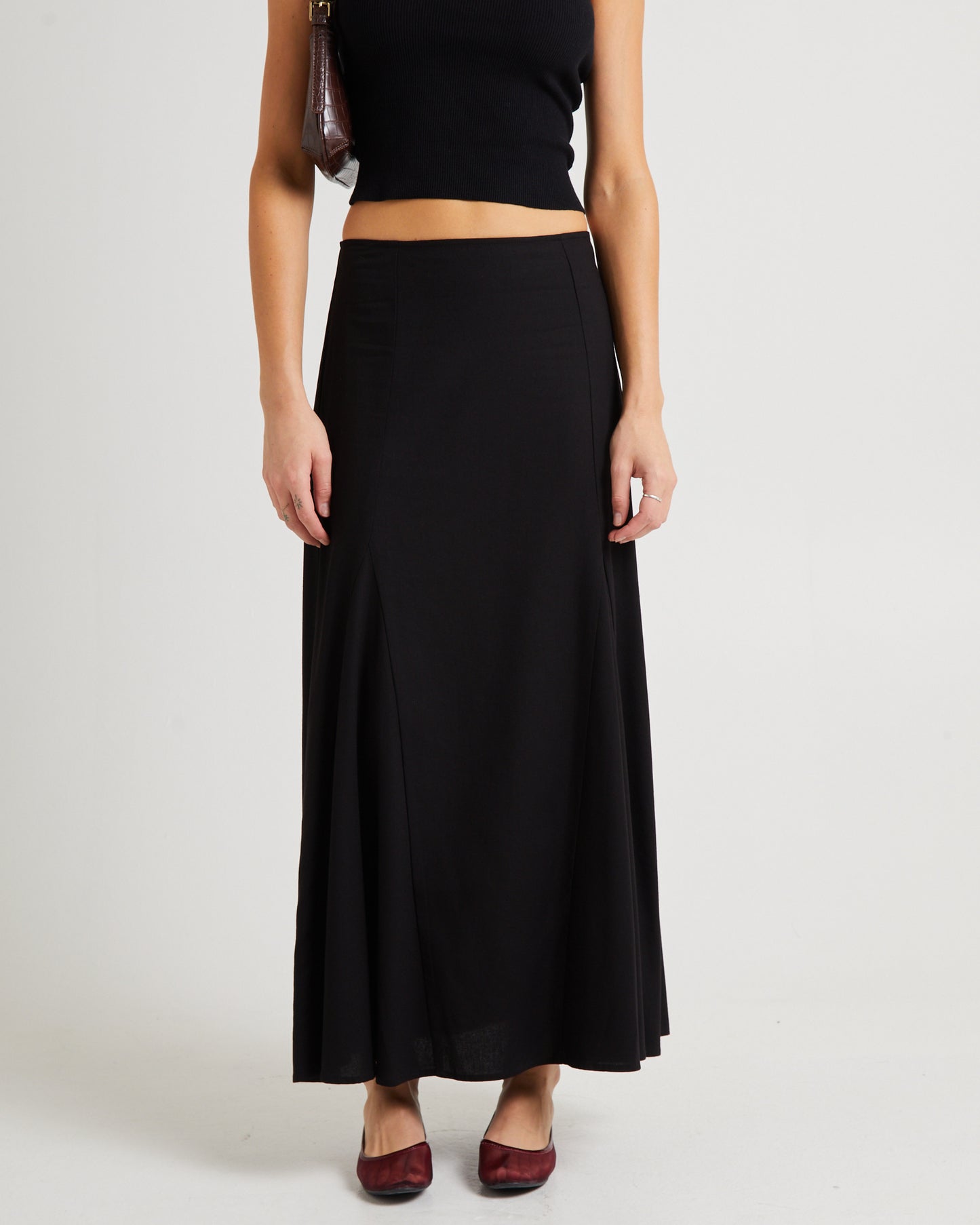 Kenzie Godet Full Maxi Skirt
