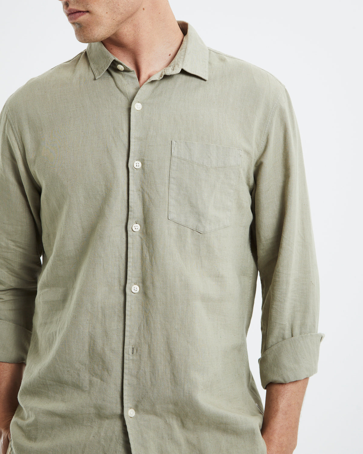 Grover Long Sleeve Len Shirt GREEN