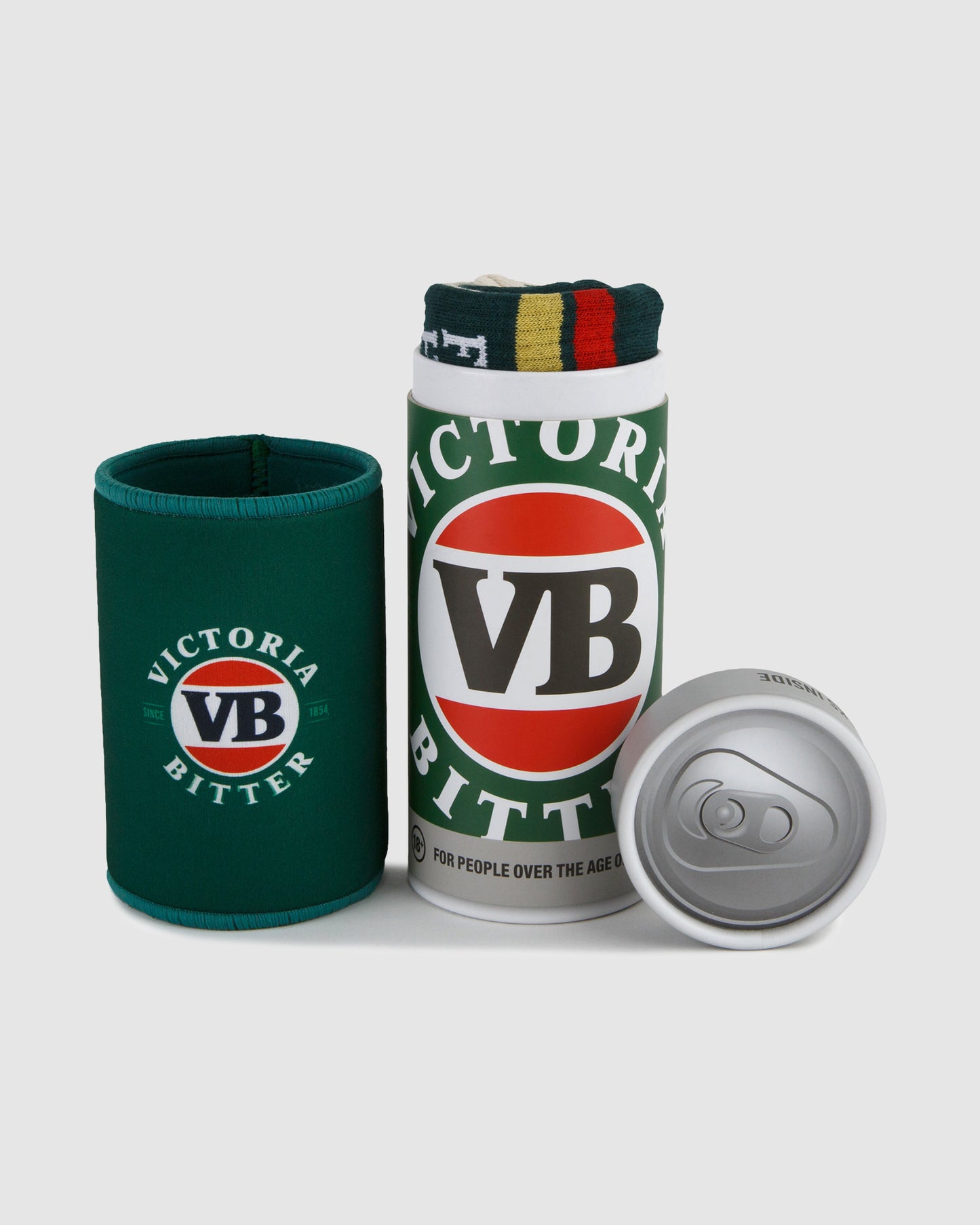 VB Gift Can And Stubby Sneaker Socks 2 Pack