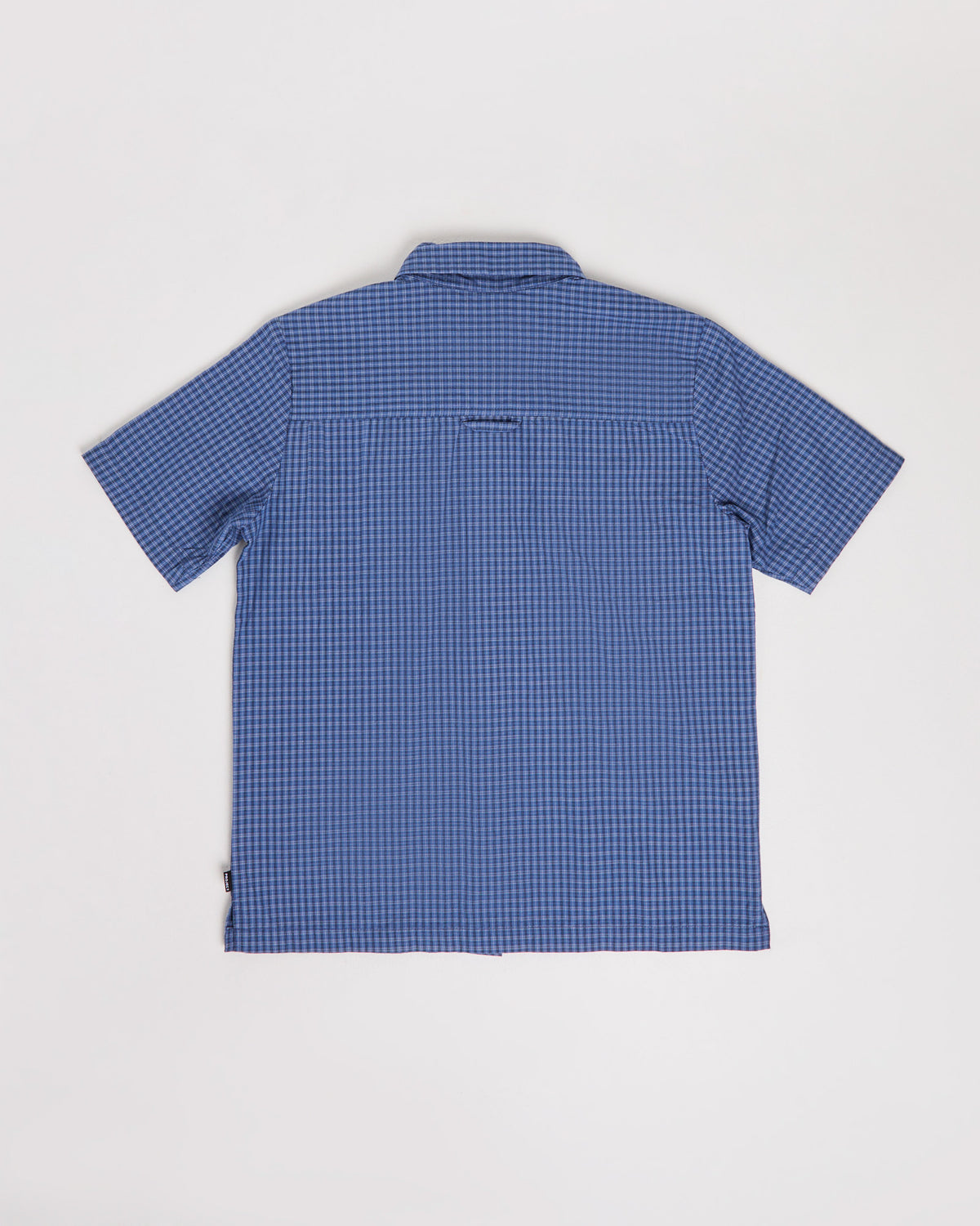 Boys Skate Shirt BLUE CHECK