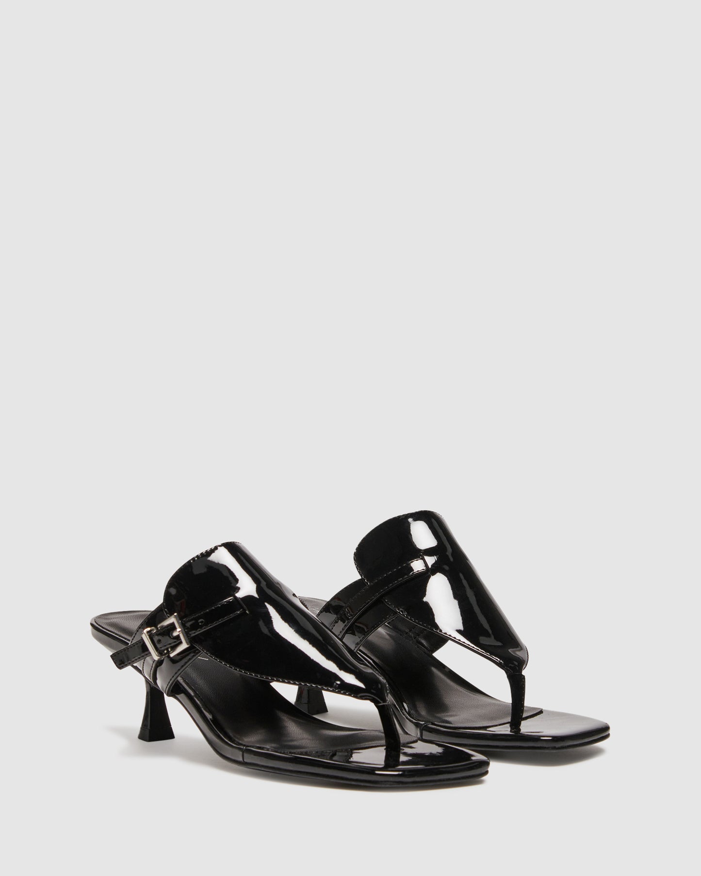 Locked Thong Heels