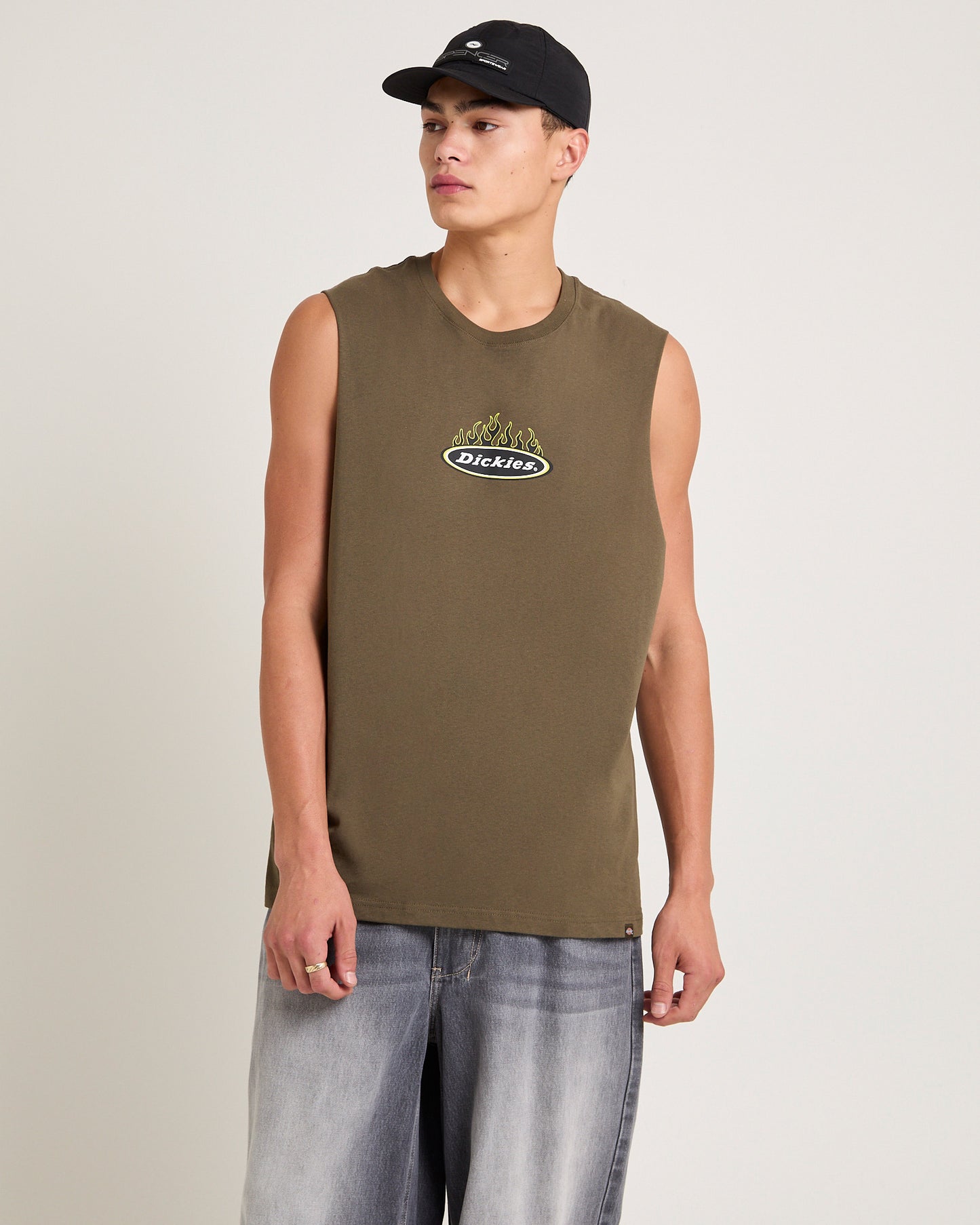 Fire Boy Muscle Tank Top