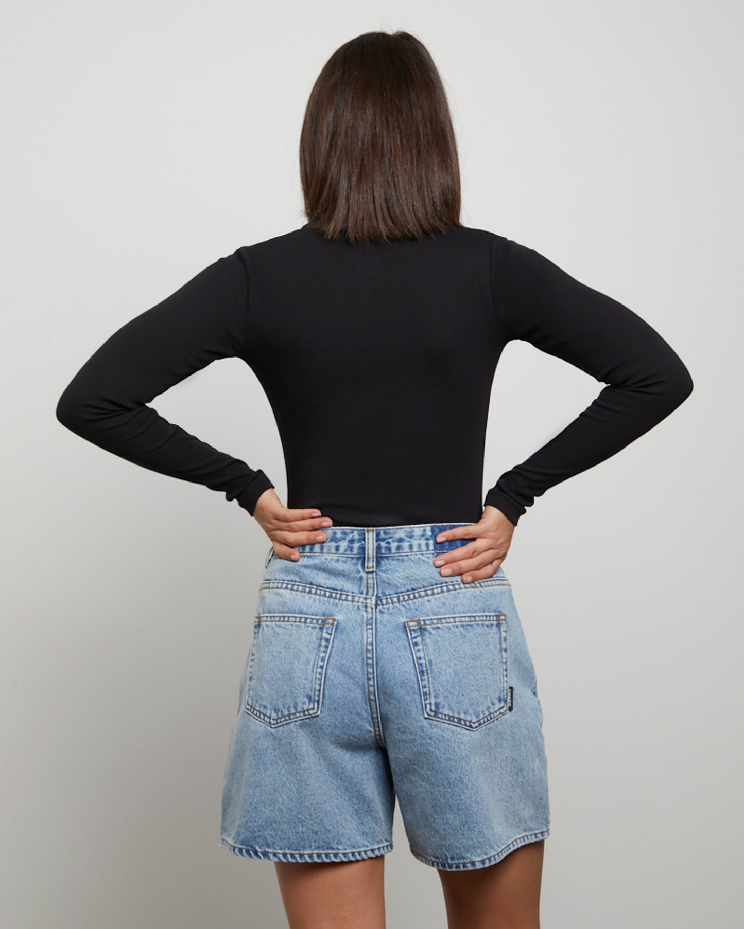 Button Front Long Sleeve Bodysuit
