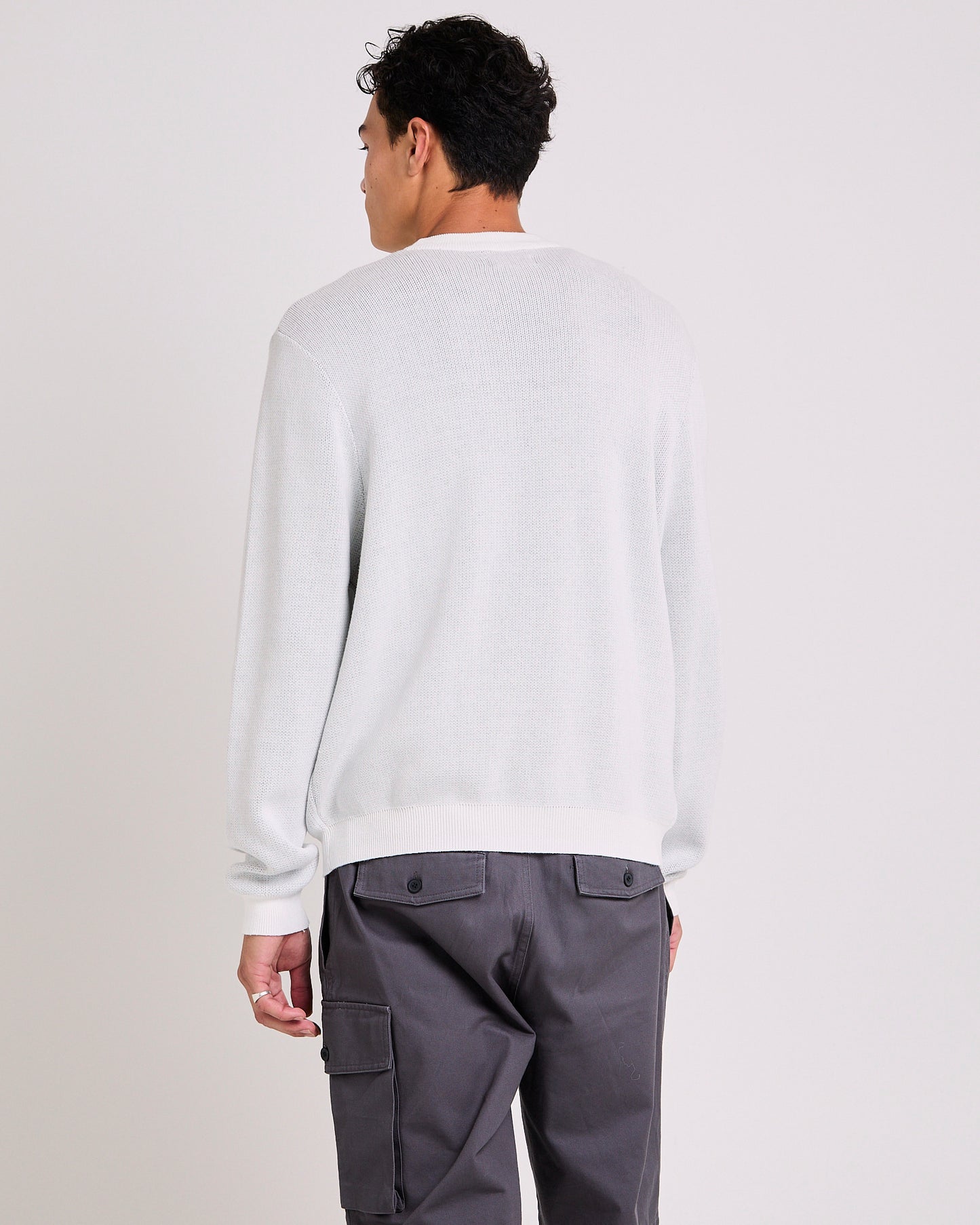 Shawn Script Sweater