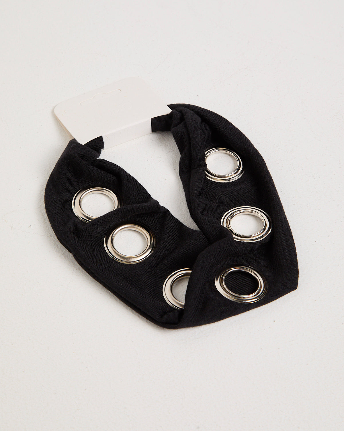 Eyelet Headband BLACK